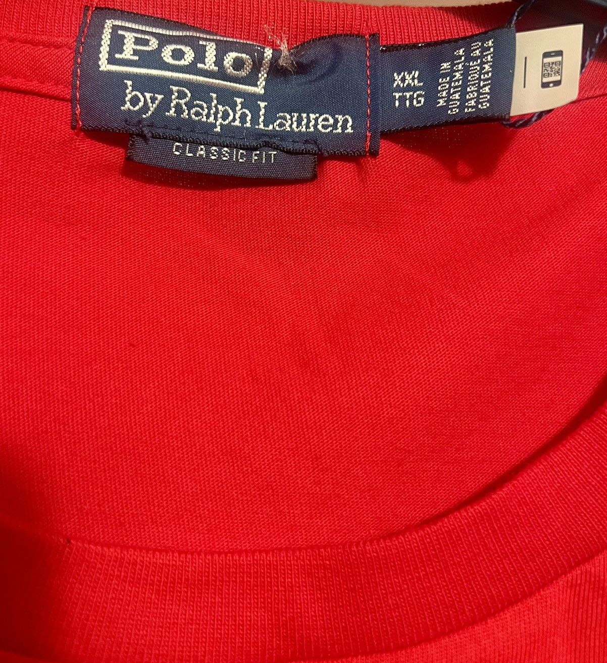 Polo Ralph Lauren Authentic Polo Ralph Lauren red tee tshirt American flag XXL Size US XXL / EU 58 / 5 - 4 Thumbnail