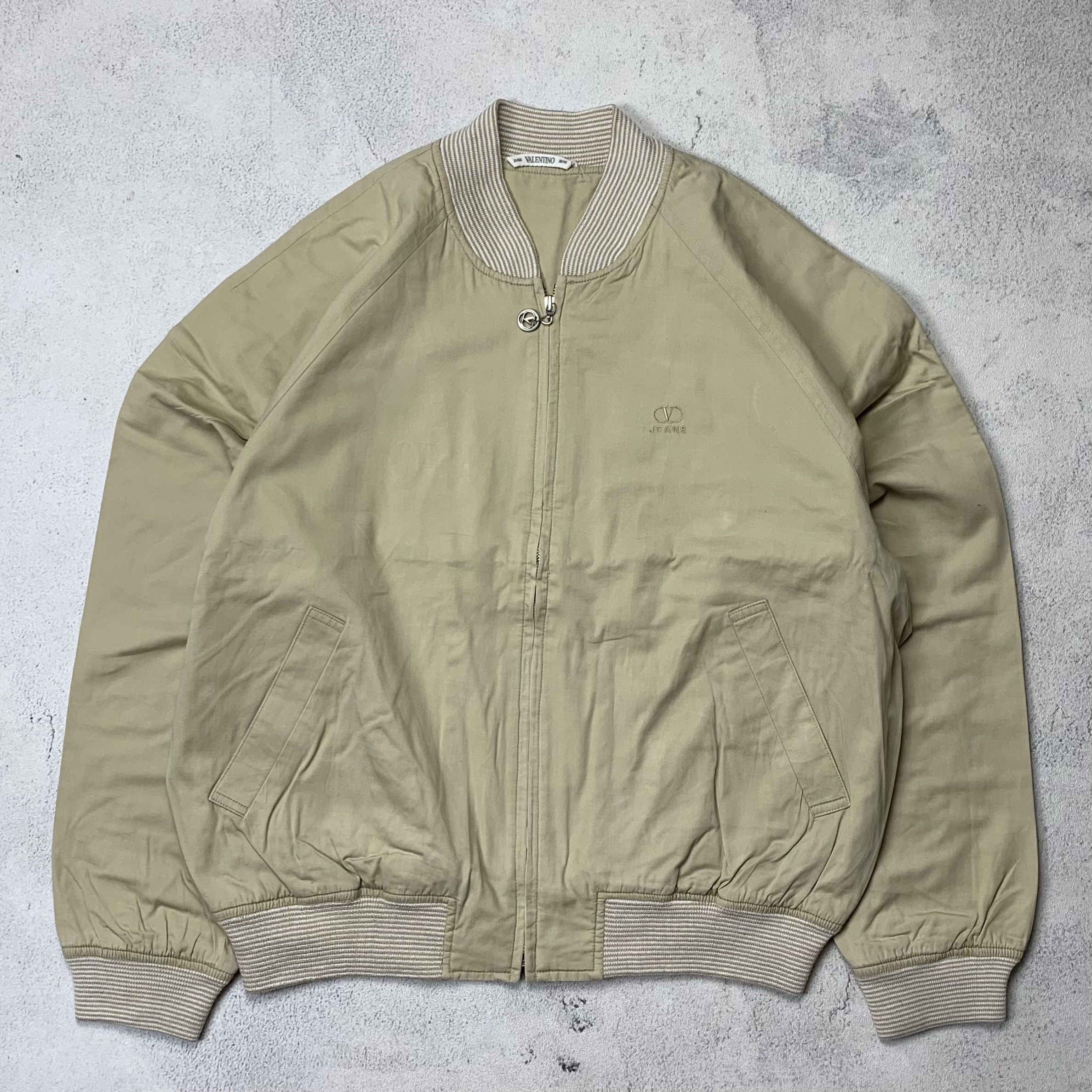 Valentino Vintage 90s Valentino Bomber Jacket Size US M / EU 48-50 / 2 - 2 Thumbnail