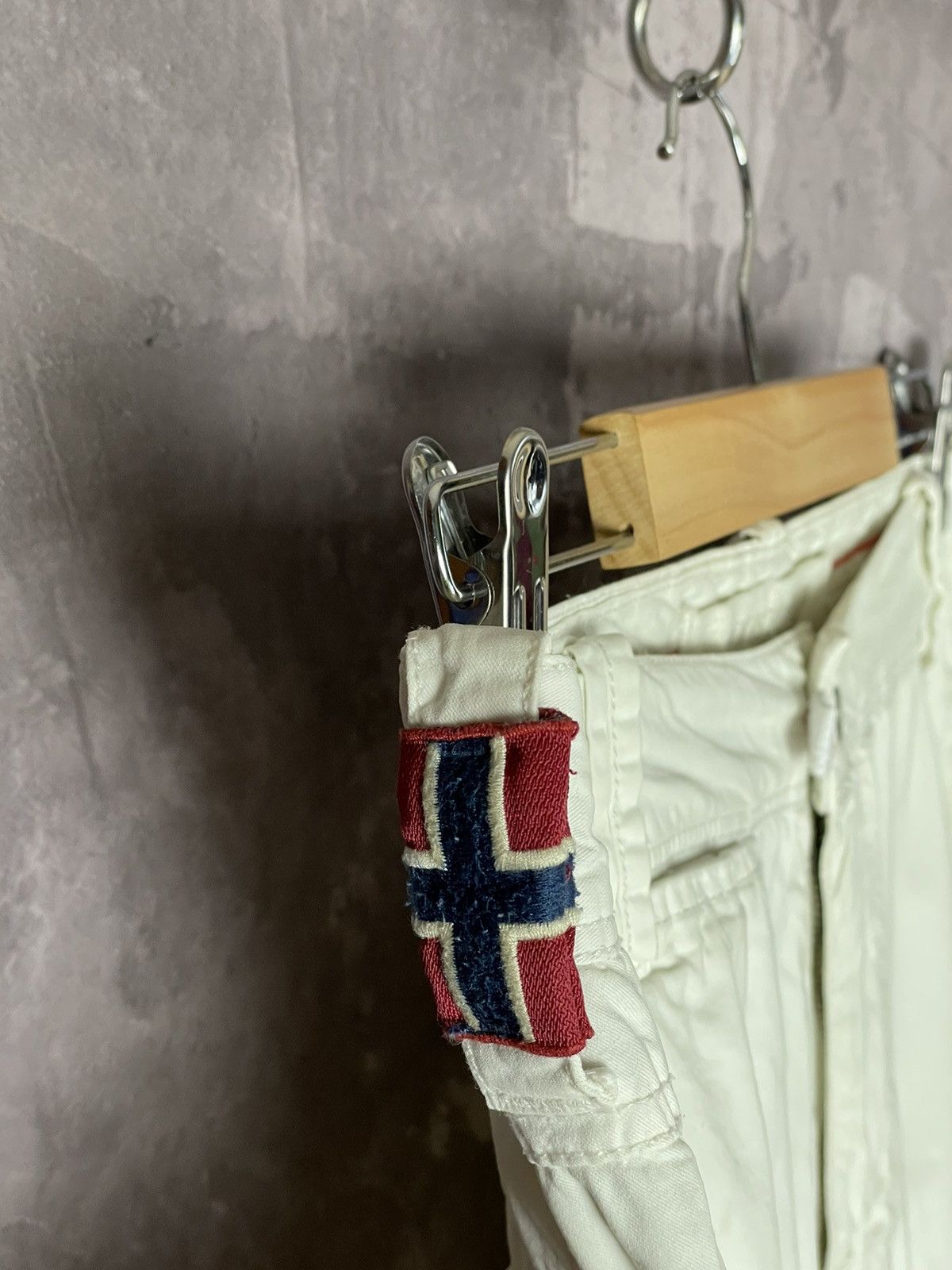 Napapijri × Vintage Napapijri Vintage 90s Winter Polar Norway Ski White Pants M Size US 32 / EU 48 - 10 Thumbnail