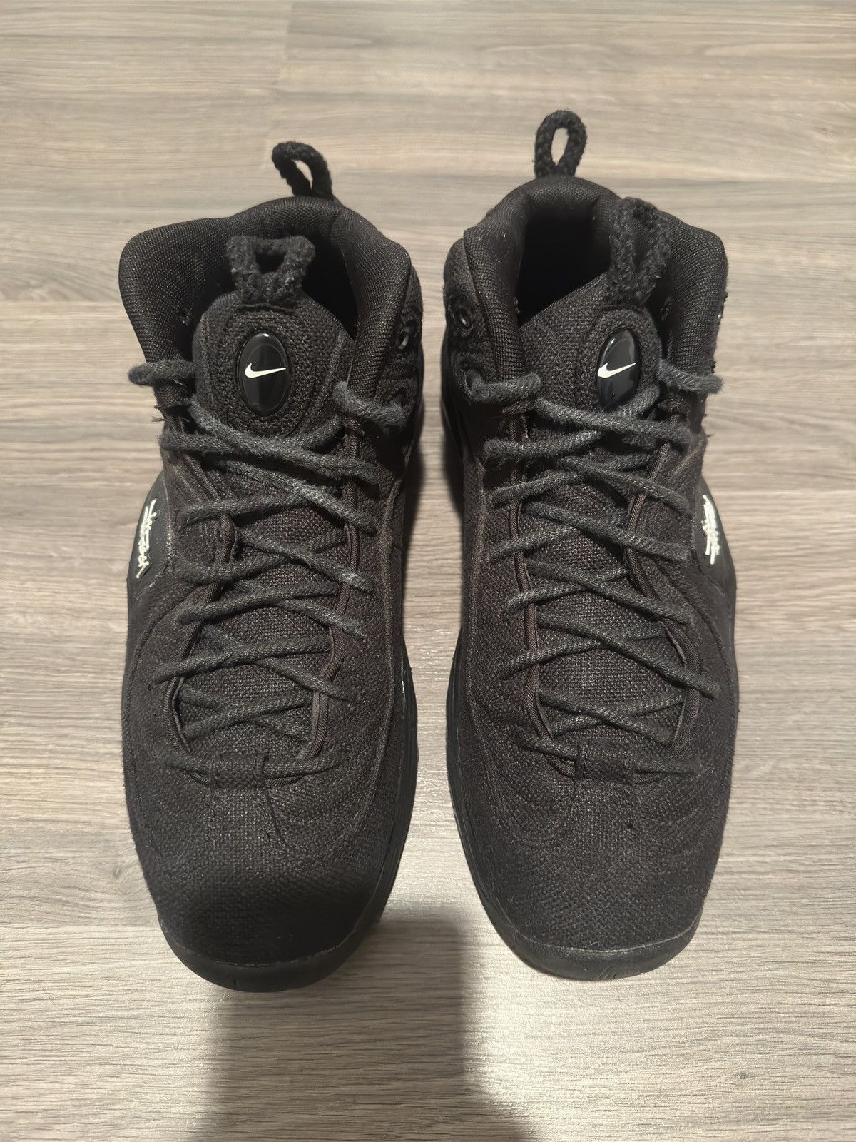 Nike × Stussy Nike x Stüssy Air Penny 2 Black Size US 9 / EU 42 - 7 Thumbnail