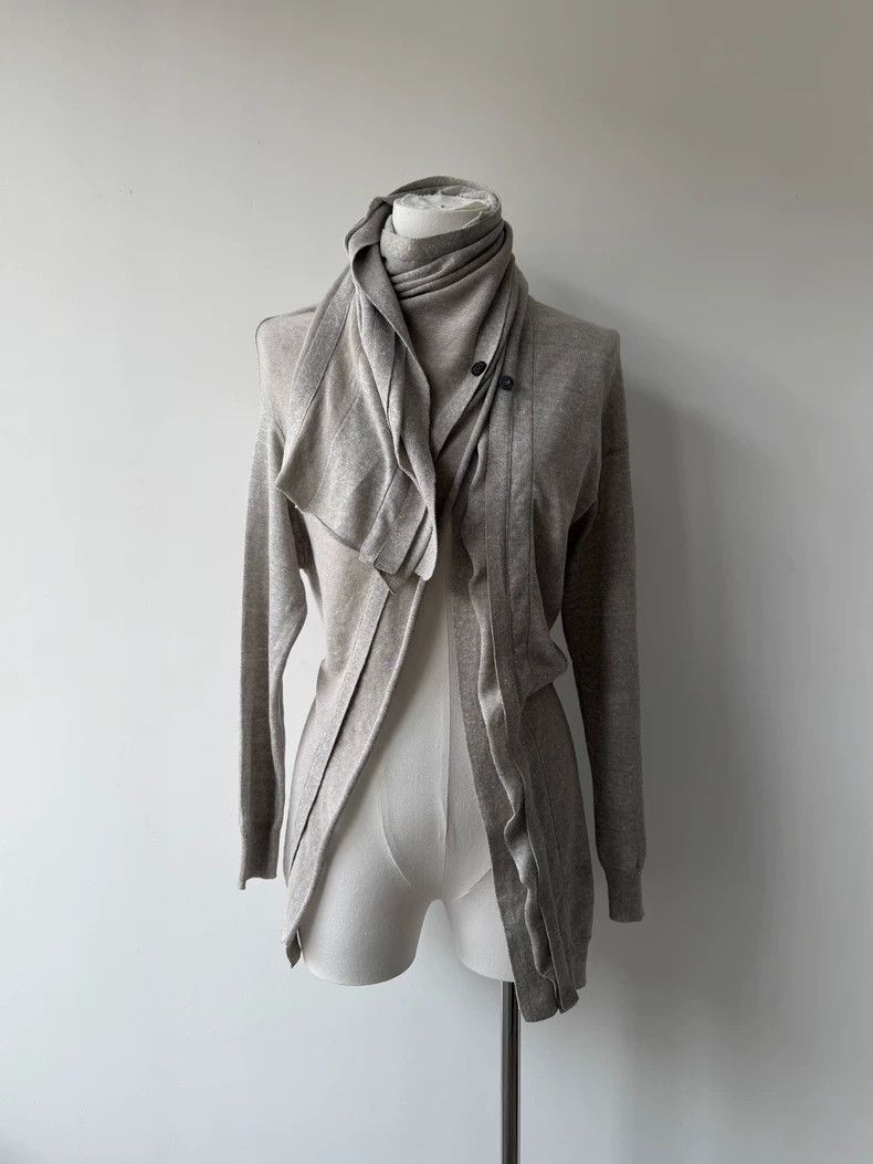 Yohji Yamamoto Yohji Yamamoto Yohji Yamamoto Y's Deconstructed Cardigan 2 Size US M / EU 48-50 / 2 - 9 Thumbnail