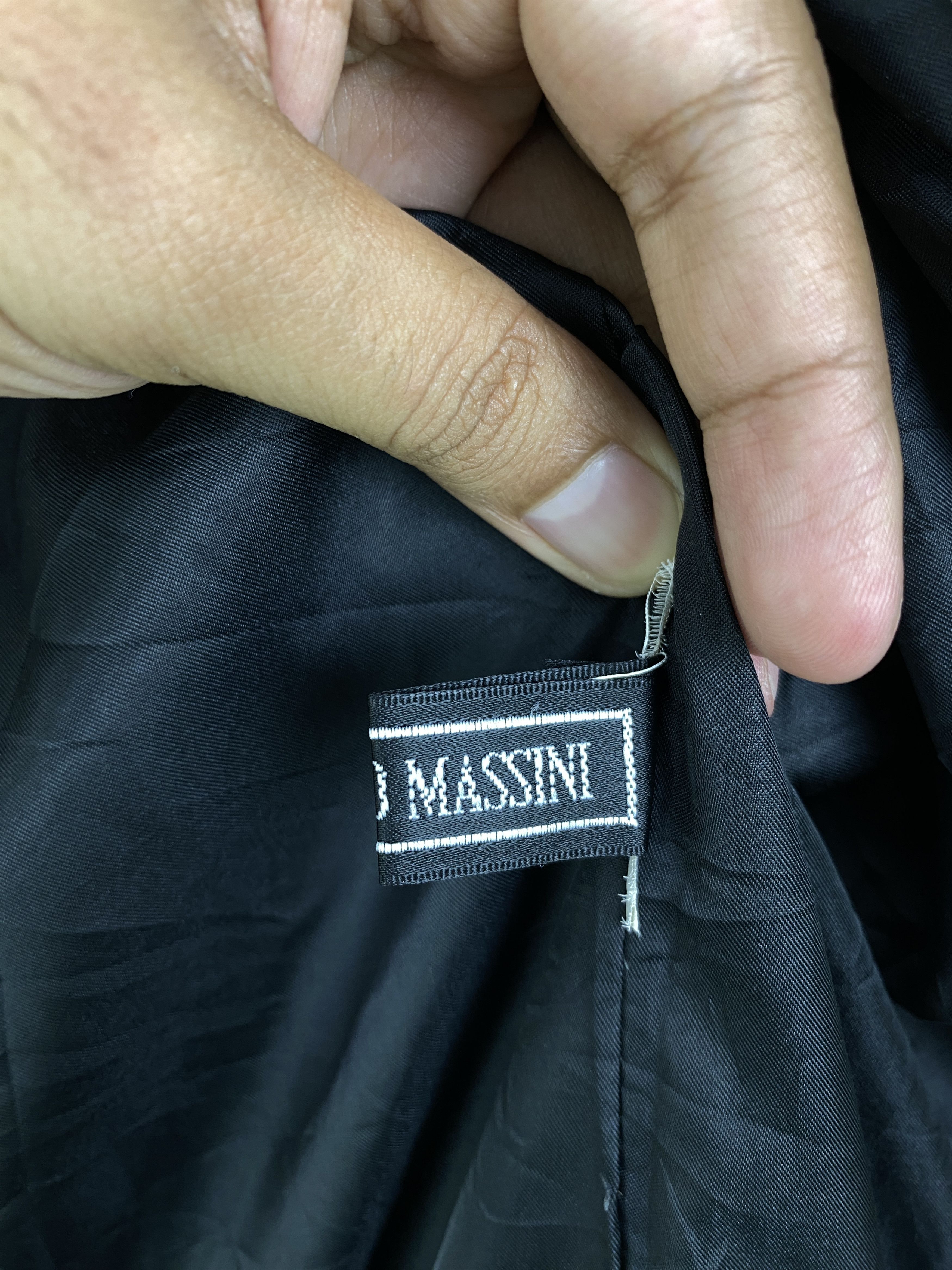 Other Vintage Roberto Massini Distressed Leather Jacket J0127 Size US L / EU 52-54 / 3 - 11 Thumbnail