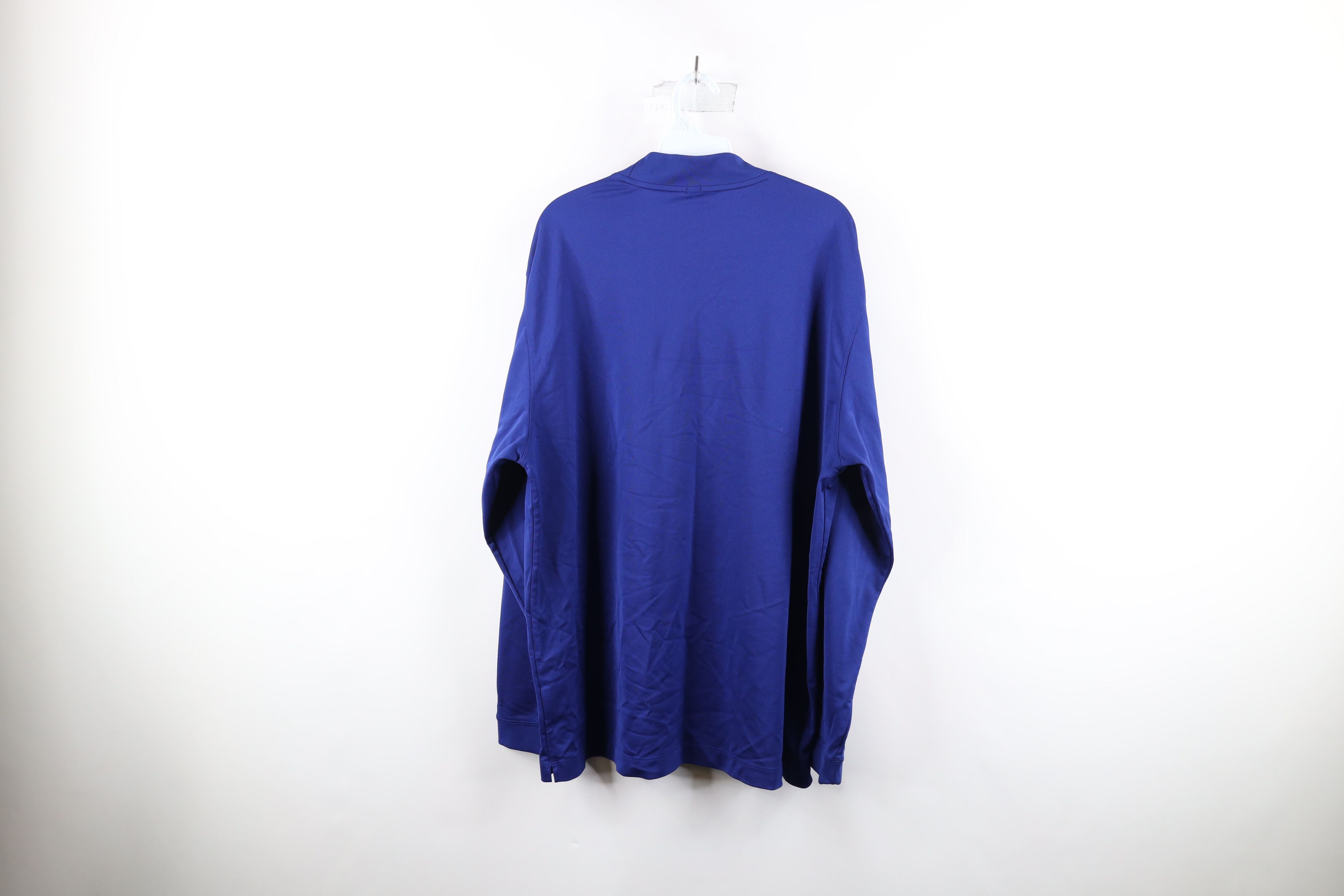 Nike × Vintage Vintage Nike Golf Mini Swoosh Mock Neck Long Sleeve T-Shirt Size US XL / EU 56 / 4 - 6 Thumbnail