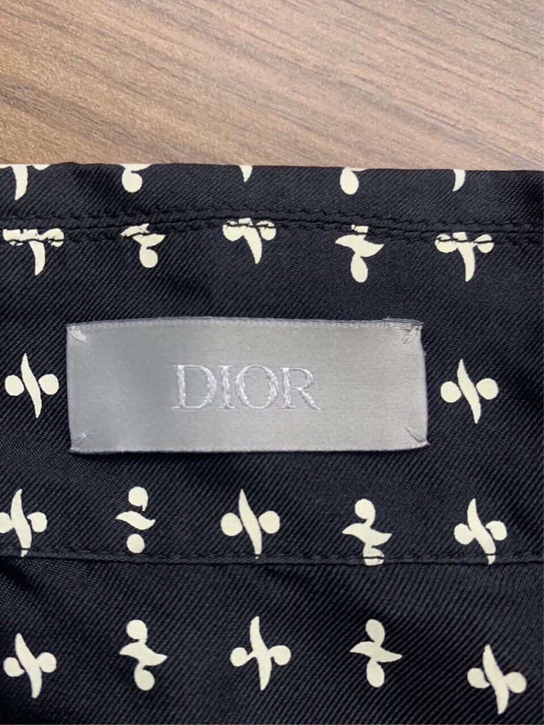Dior Dior Black, mulberry silk, black and white print, full prin Size US XXS / EU 40 - 4 Thumbnail