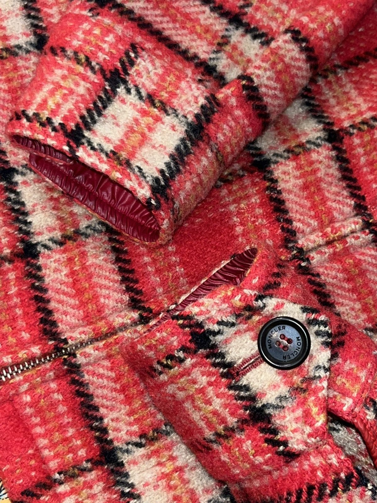 Moncler × Visvim 2011 F/W Himalayan Moncler x Visvim Wool Plaid Jacket Size US L / EU 52-54 / 3 - 8 Thumbnail