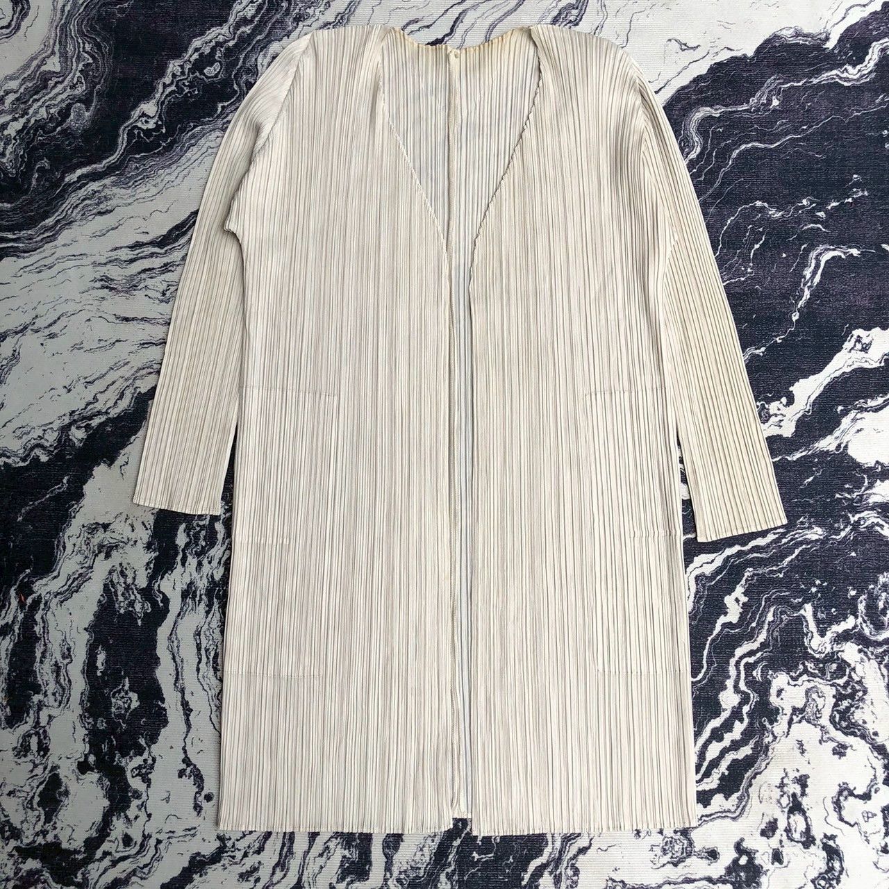 Pleats Please Issey Miyake Pleats Please Issey Miyake Long Pleated Jacket Size M / US 6-8 / IT 42-44 - 2 Thumbnail
