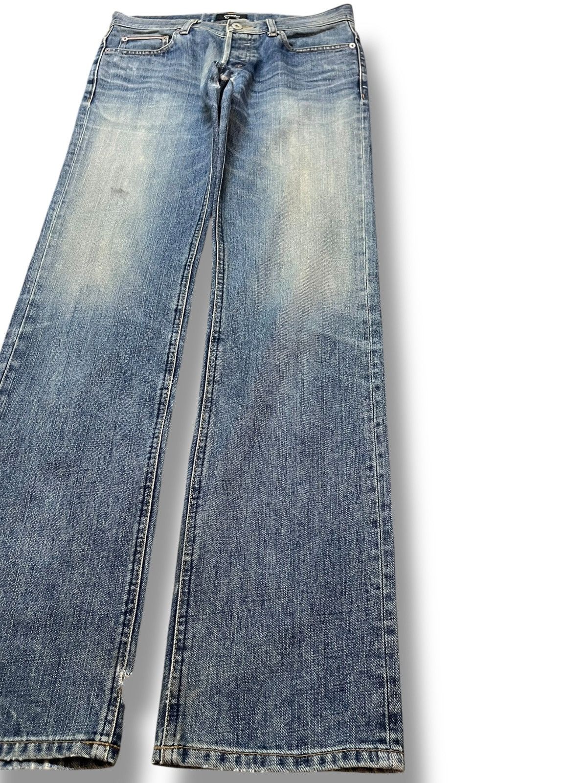 Burberry Vintage Burberry Black Label Mudwash Denim Size US 31 - 4 Thumbnail
