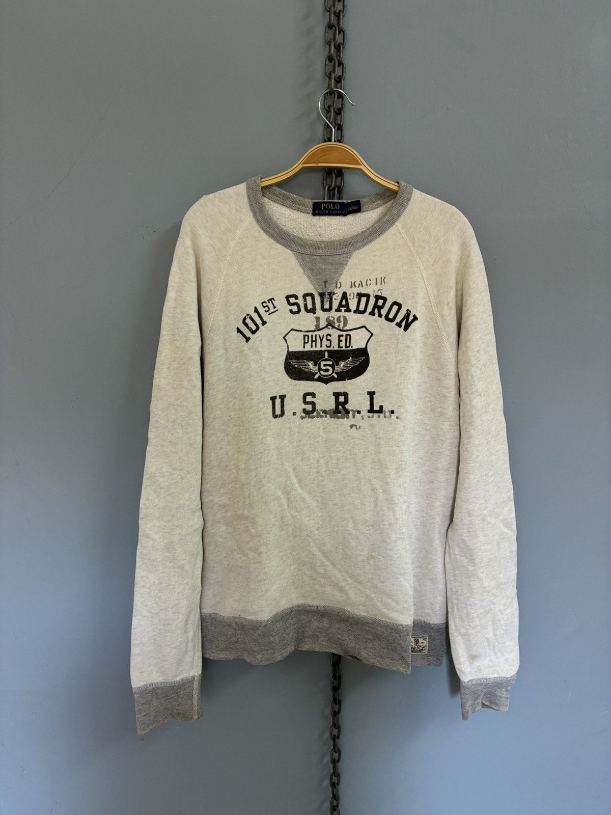 Polo Ralph Lauren Polo Ralph Lauren U.S.R.L. double V neck sweatshirt Size US L / EU 52-54 / 3 - 1 Thumbnail