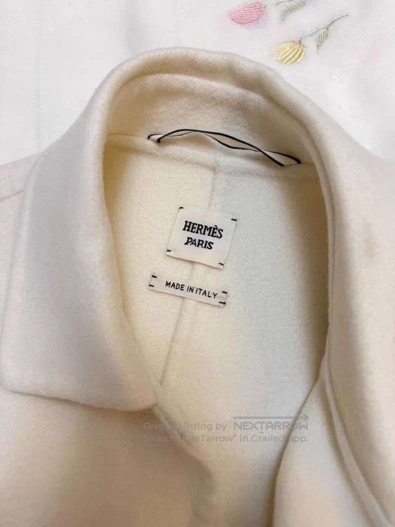 Hermes Hermes Long cashmere overcoat Size XXS / US 00 / IT 34 - 7 Thumbnail