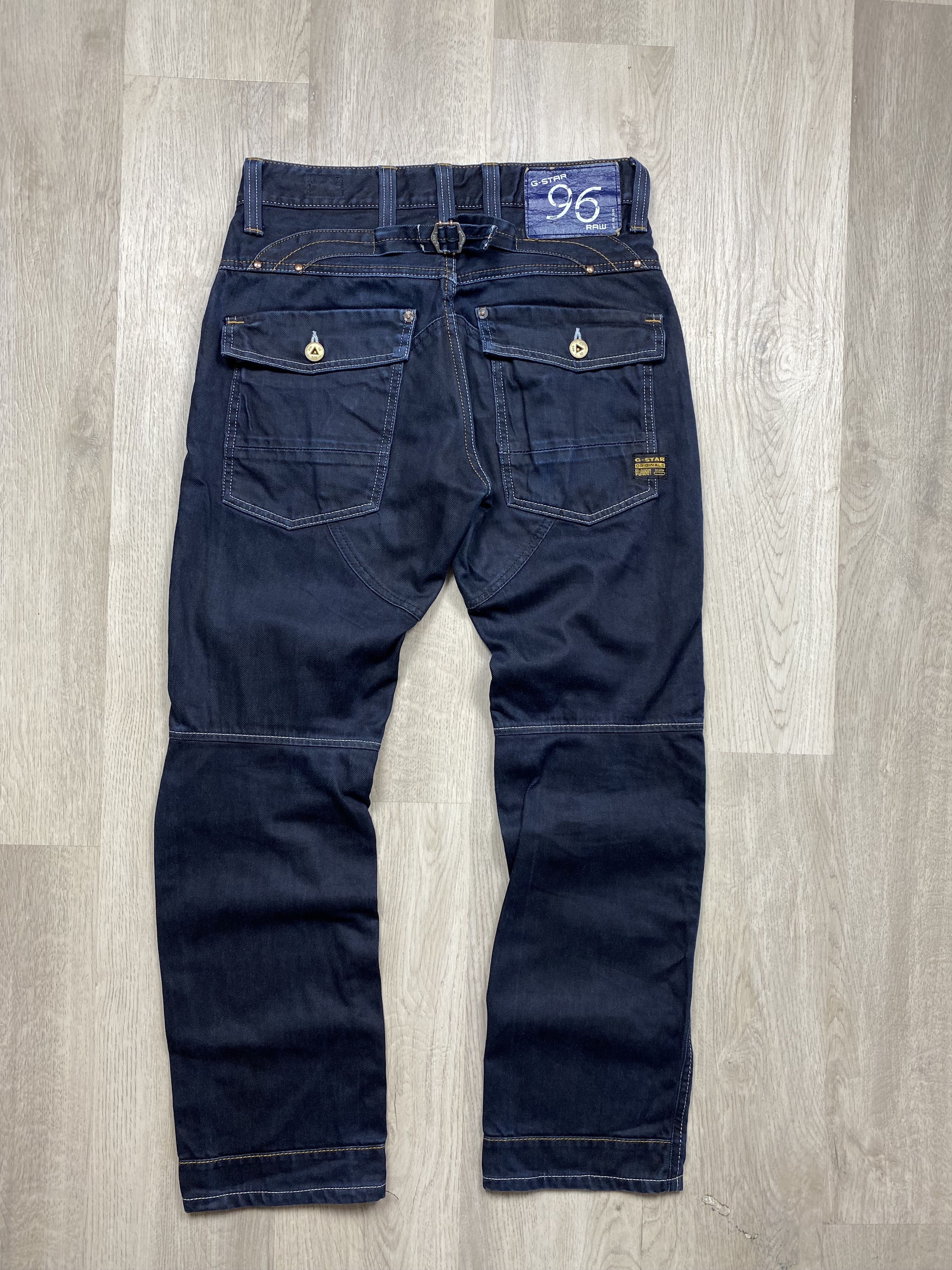 G-Star G Star Raw Vintage Denim Pants Jeans Double Knee Gstar Size US 30 / EU 46 - 7 Thumbnail