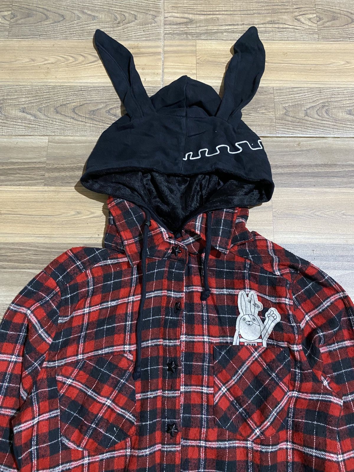 Japanese Brand LIZ LISA DOLL HOODIES PLAID SHIRT Size ONE SIZE - 2 Thumbnail