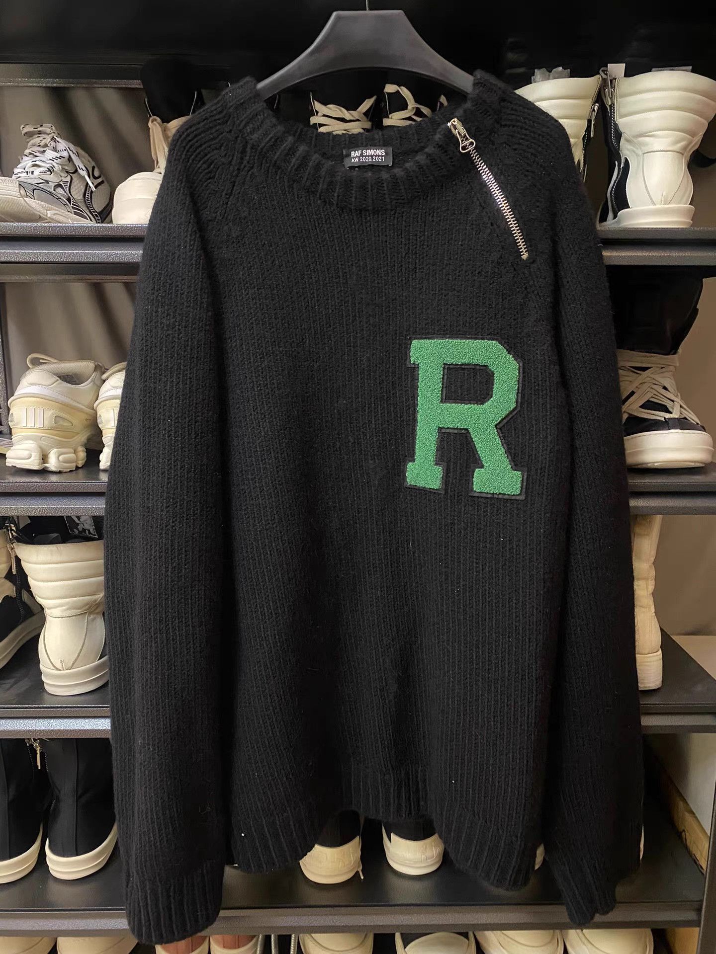 Raf Simons Raf Simons Flocked Sweater Size US L / EU 52-54 / 3 - 1 Thumbnail