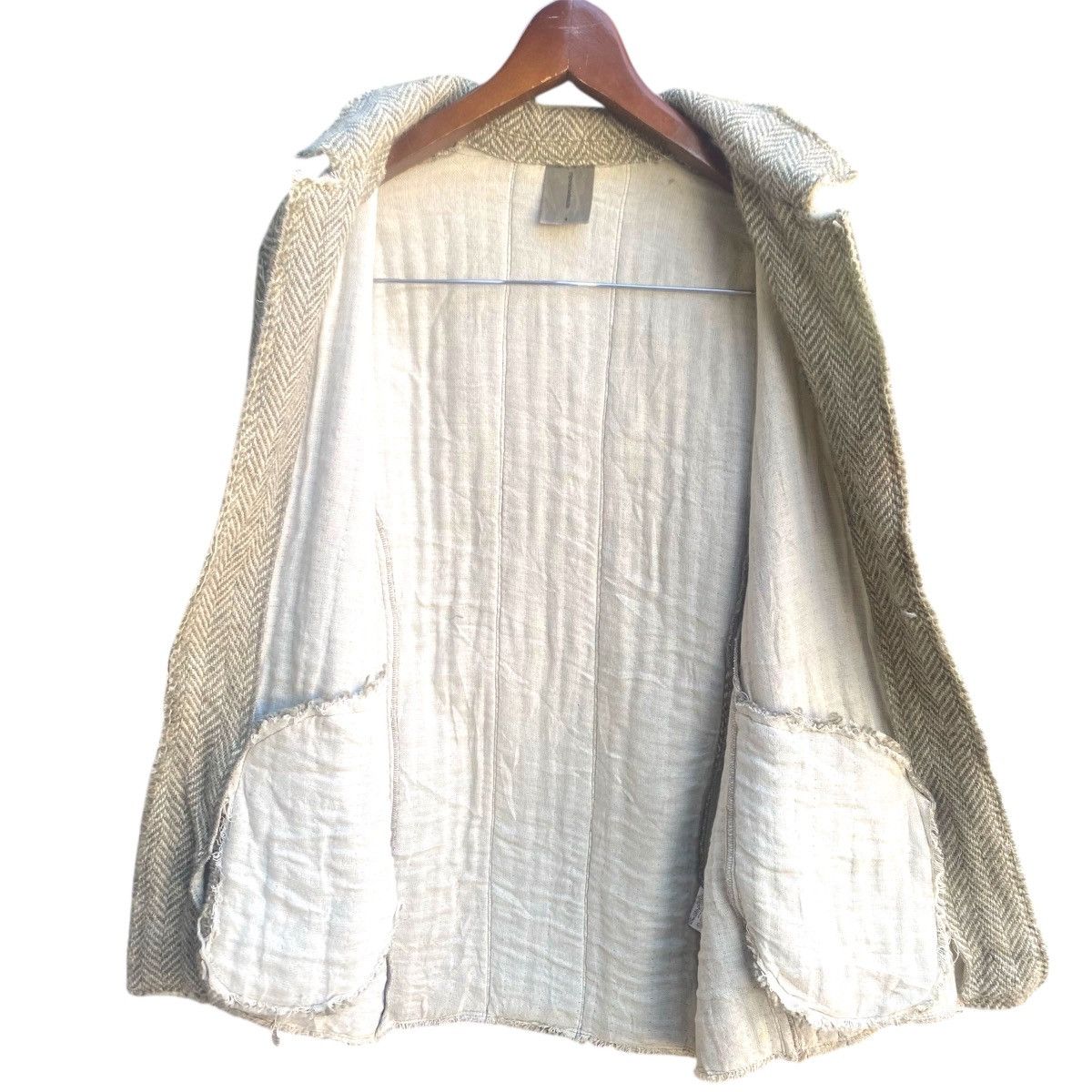 RIPVANWINKLE ‼️LAST DROP‼️Ripvanwinkle Herringbone Tweed Jacket Size US L / EU 52-54 / 3 - 9 Thumbnail