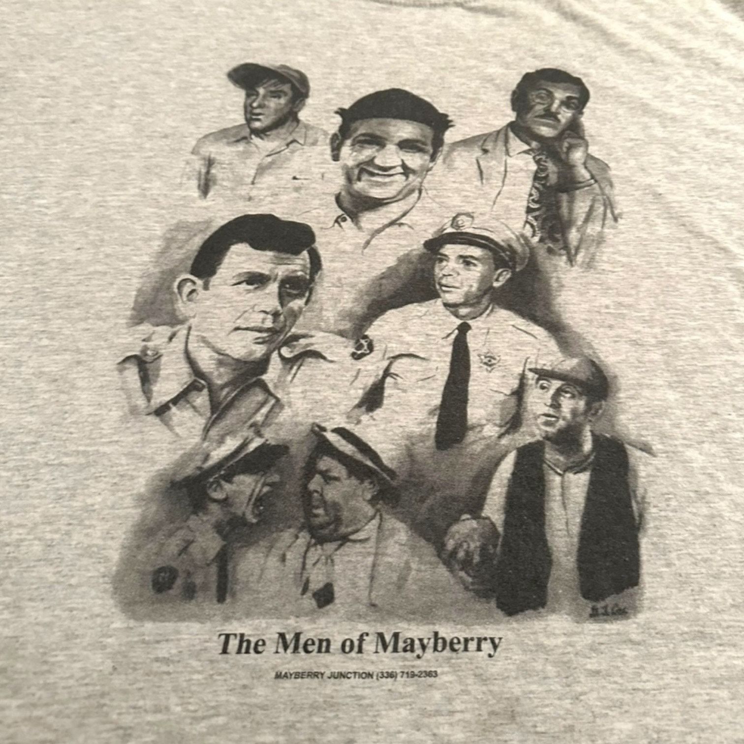 Fruit Of The Loom Vintage Andy Griffeth Men of Mayberry Size US XXL / EU 58 / 5 - 2 Thumbnail