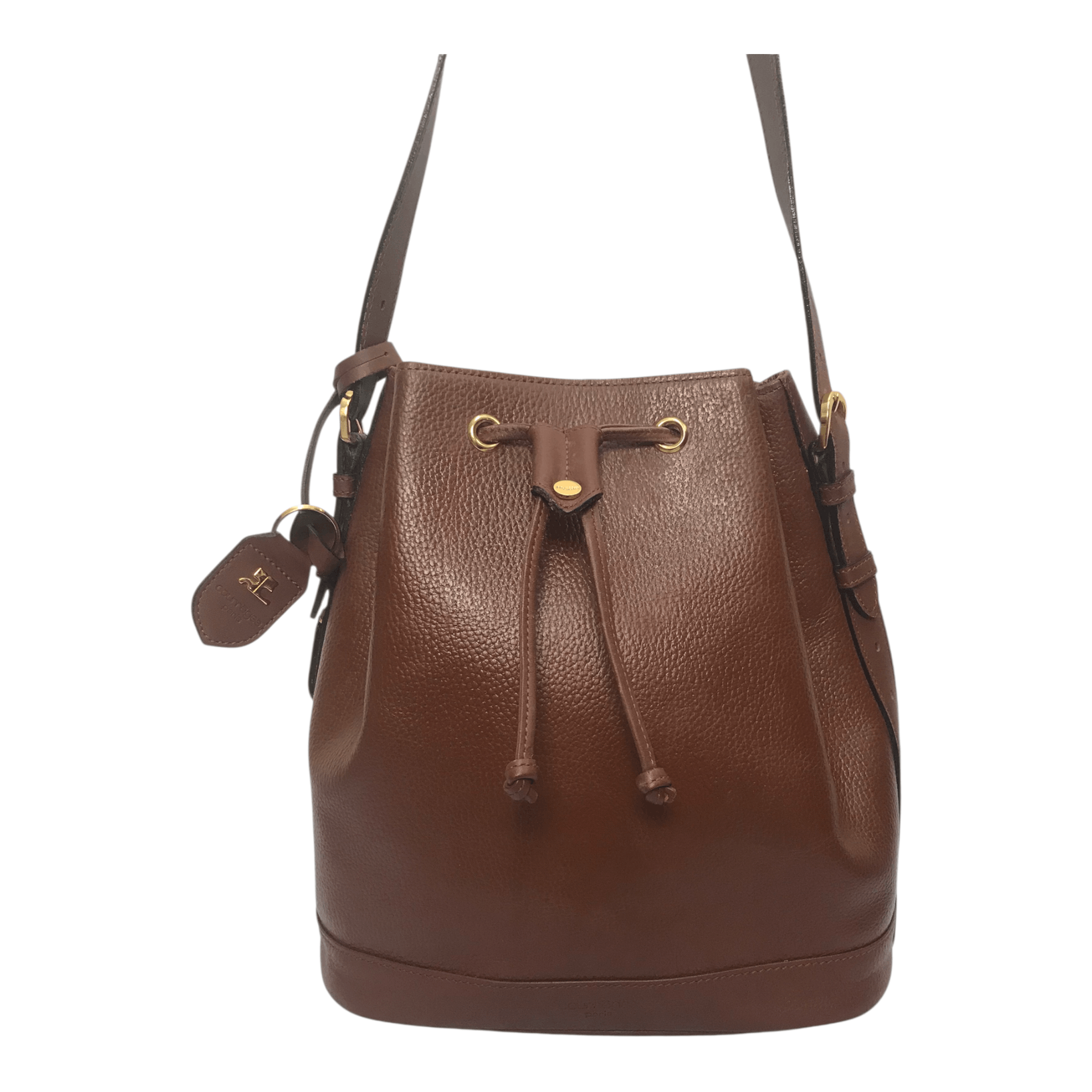 Courreges Courreges Paris Leather Bucket handBag Size ONE SIZE - 4 Thumbnail