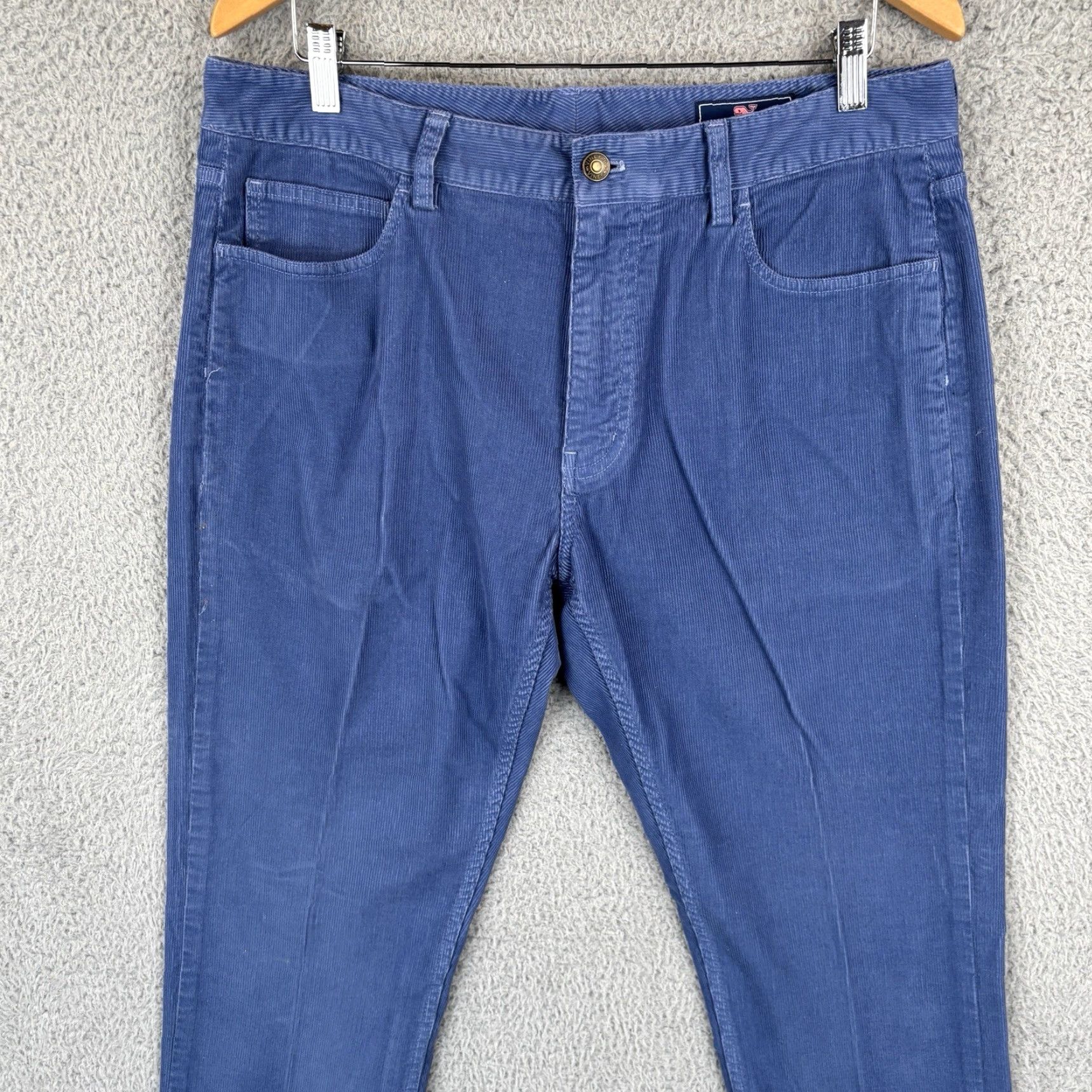 Vineyard Vines Vineyard Vines Pants Mens 34x32 Blue Corduroy 5-Pocket Stretch Chino Preppy Casual Regular Pants Mens Blue Corduroy 5-Pocket Stretch Preppy 34x32 Size US 34 / EU 50 - 2 Thumbnail