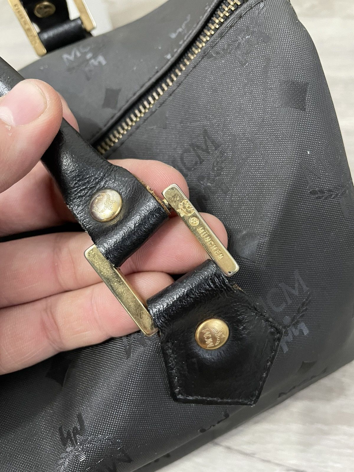 Vintage Vintage Mcm Monogram Bag Luxury Size ONE SIZE - 8 Thumbnail