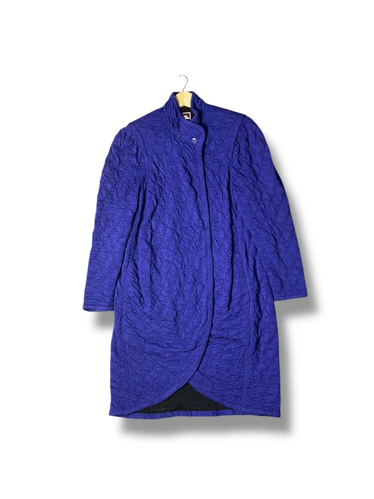 Issey Miyake Vintage x Issey Miyake Crinkle Long Coat (32) Size US S / EU 44-46 / 1 - 1 Thumbnail