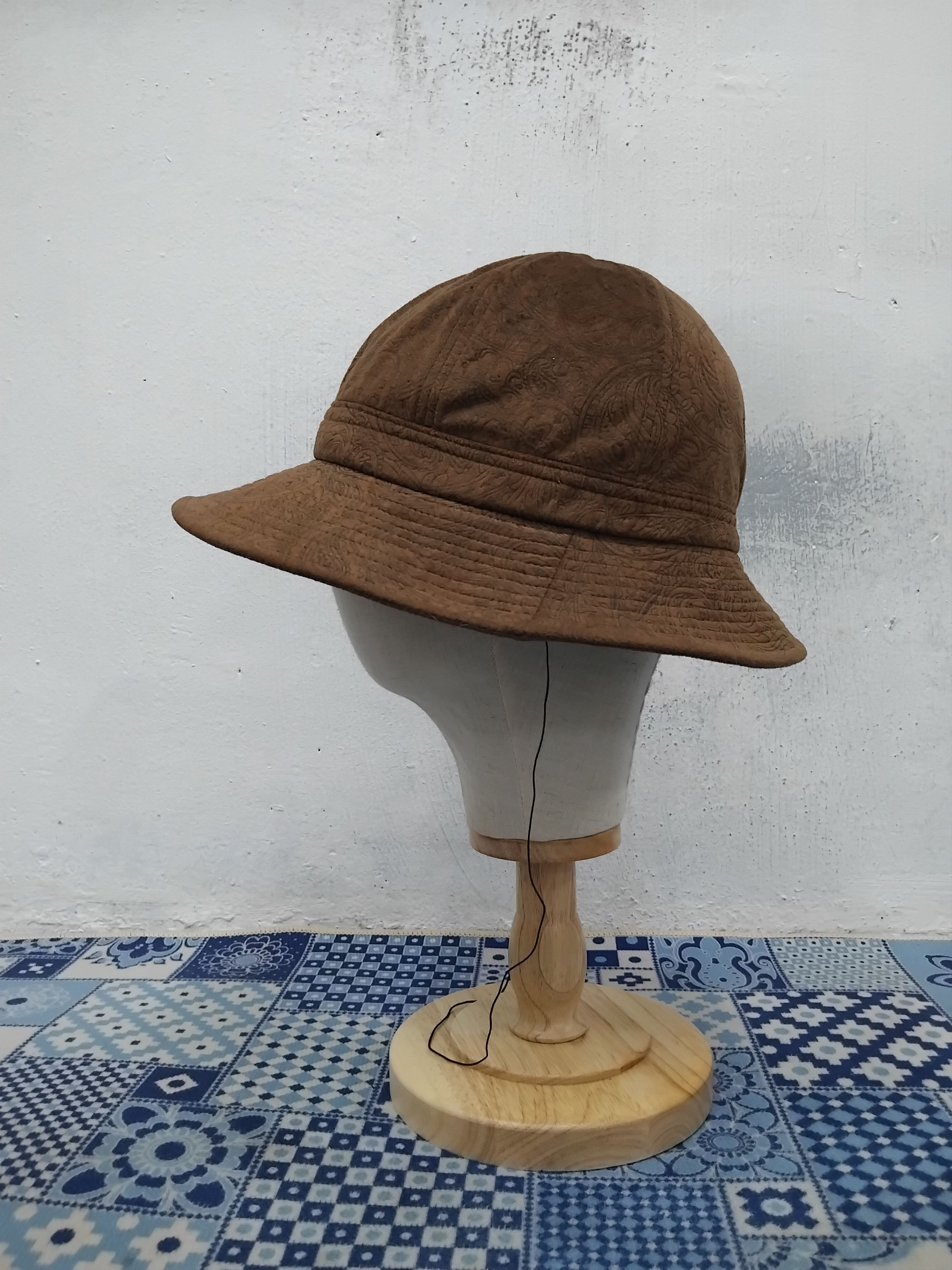 Japanese Brand 💥Unnamed liberty style chocolates colour hat Size ONE SIZE - 6 Thumbnail