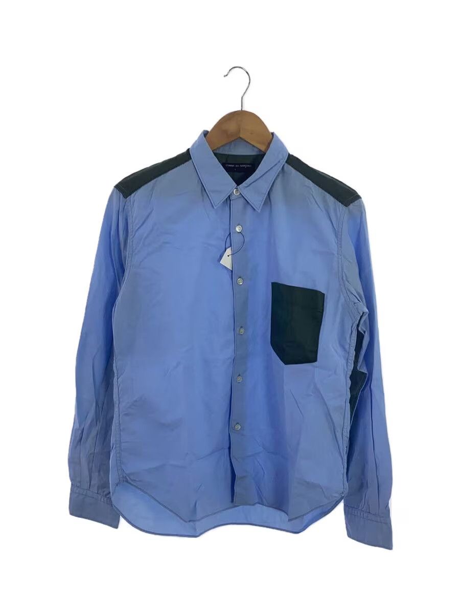 Comme des Garcons × Comme des Garcons Homme Reconstructed Patchwork Button Shirt - Comme Des Garcons Size US S / EU 44-46 / 1 - 1 Thumbnail