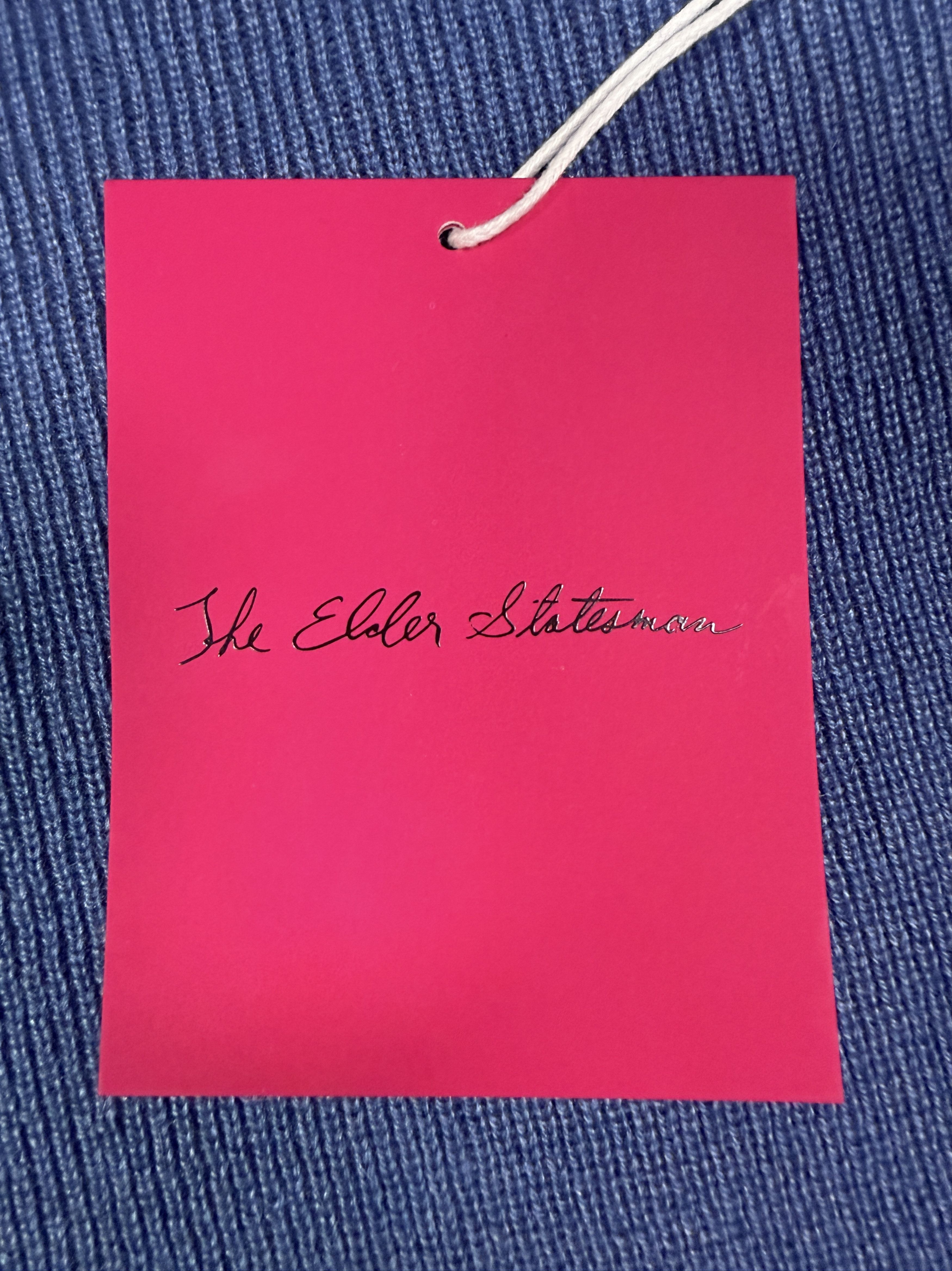 The Elder Statesman $650 The Elder Statesman Delicash Peacock Turtleneck Size L / US 10 / IT 46 - 6 Thumbnail