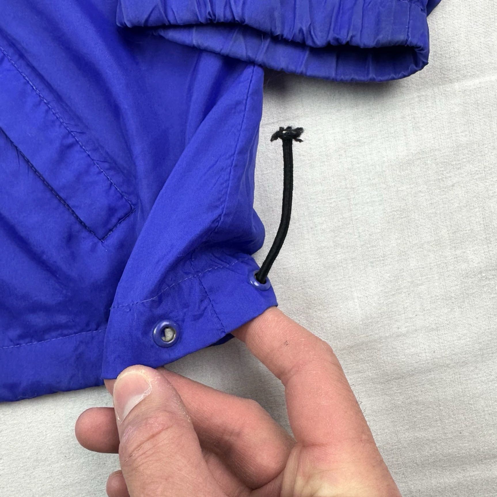 Nike VINTAGE Nike Windbreaker Jacket Adult Large Purple Lightweight 90s Mens Size US L / EU 52-54 / 3 - 7 Thumbnail