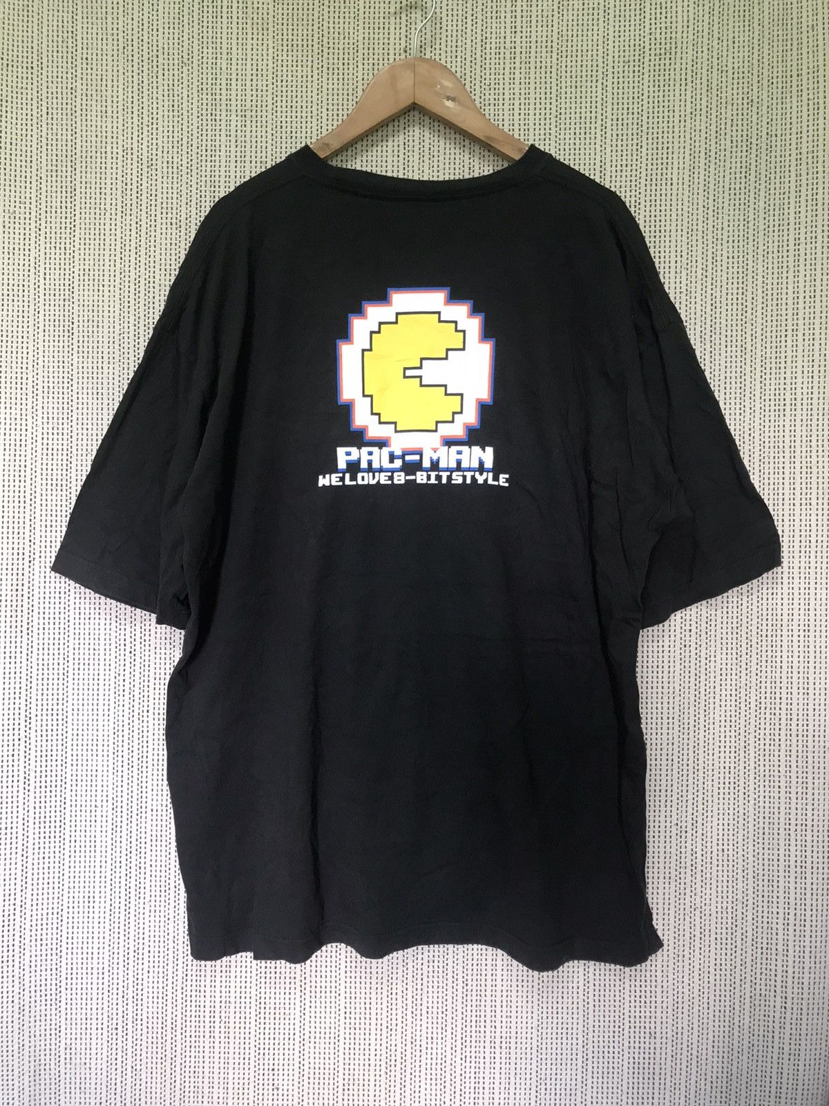 image of Cartoon Network x The Game Cartoon Pac-Man Game Came On in Black, Men's (Size Large)