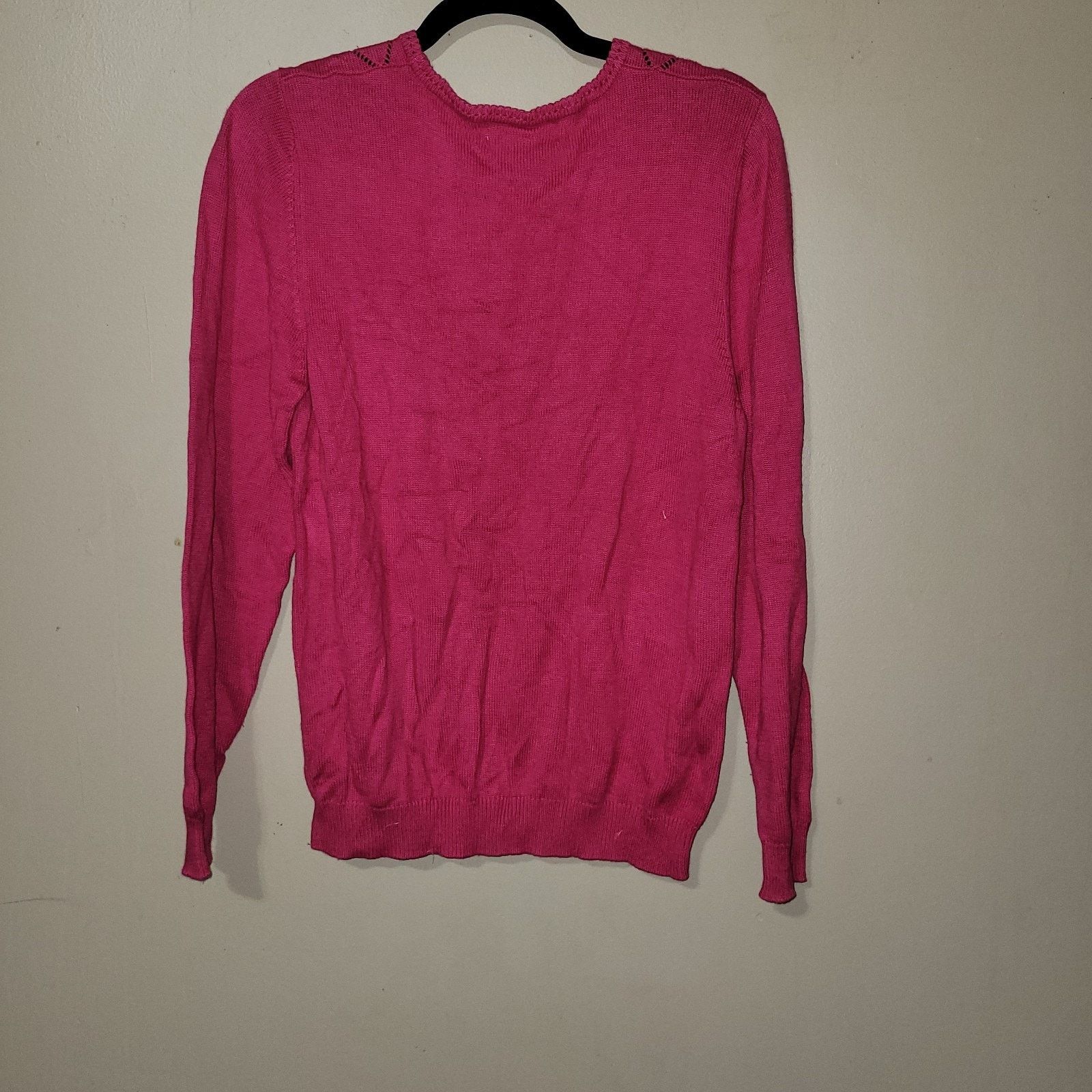 & Other Stories 90's Vintage Victoria Jones Beaded Knit Pullover SZ S Size S / US 4 / IT 40 - 7 Thumbnail