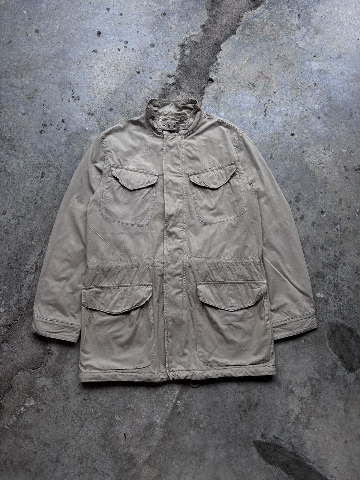 Tommy Hilfiger Vintage Tommy Hilfiger Parka Military Issue 1985 riri Zipper Size US S / EU 44-46 / 1 - 1 Thumbnail
