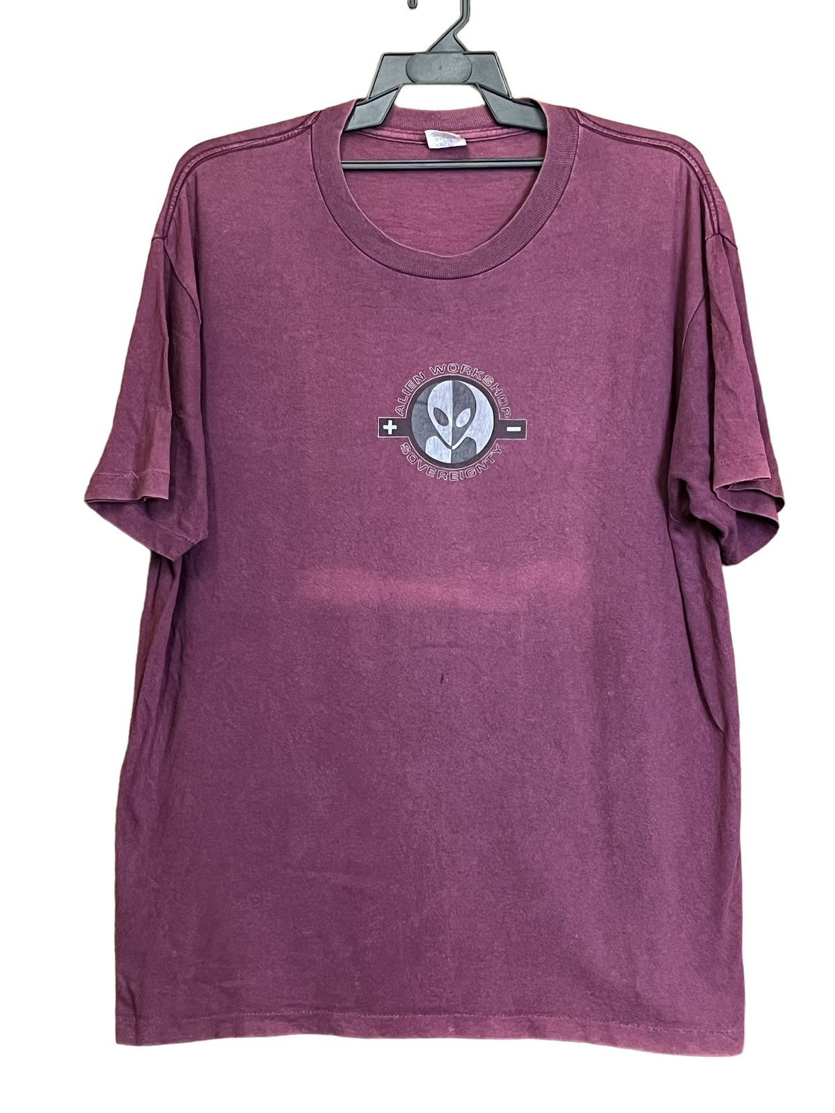 Alien Workshop SUNFADED🔥VINTAGE 90s ALIEN WORKSHOP TEE SHIRT Size US XL / EU 56 / 4 - 1 Thumbnail