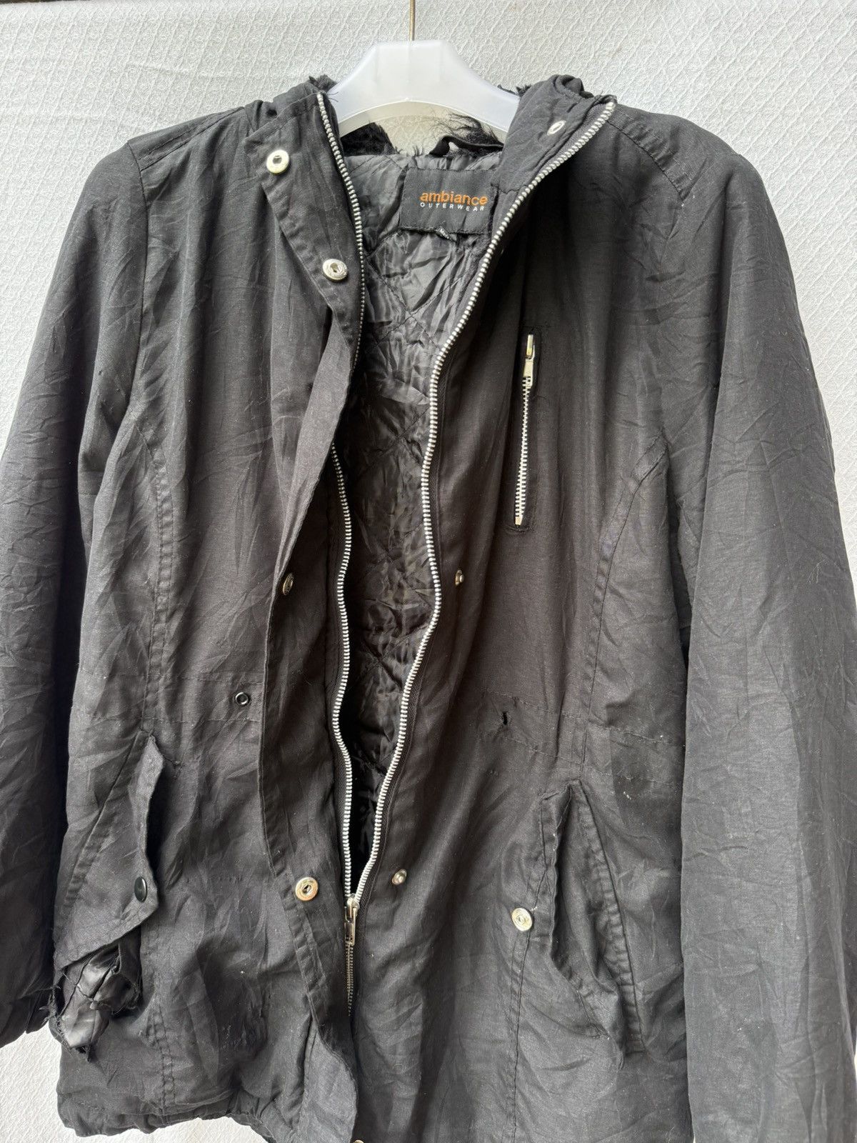 Hysteric Glamour Fur hoodie ambiance outerwear ifsixwasnine lgb Size US M / EU 48-50 / 2 - 6 Thumbnail