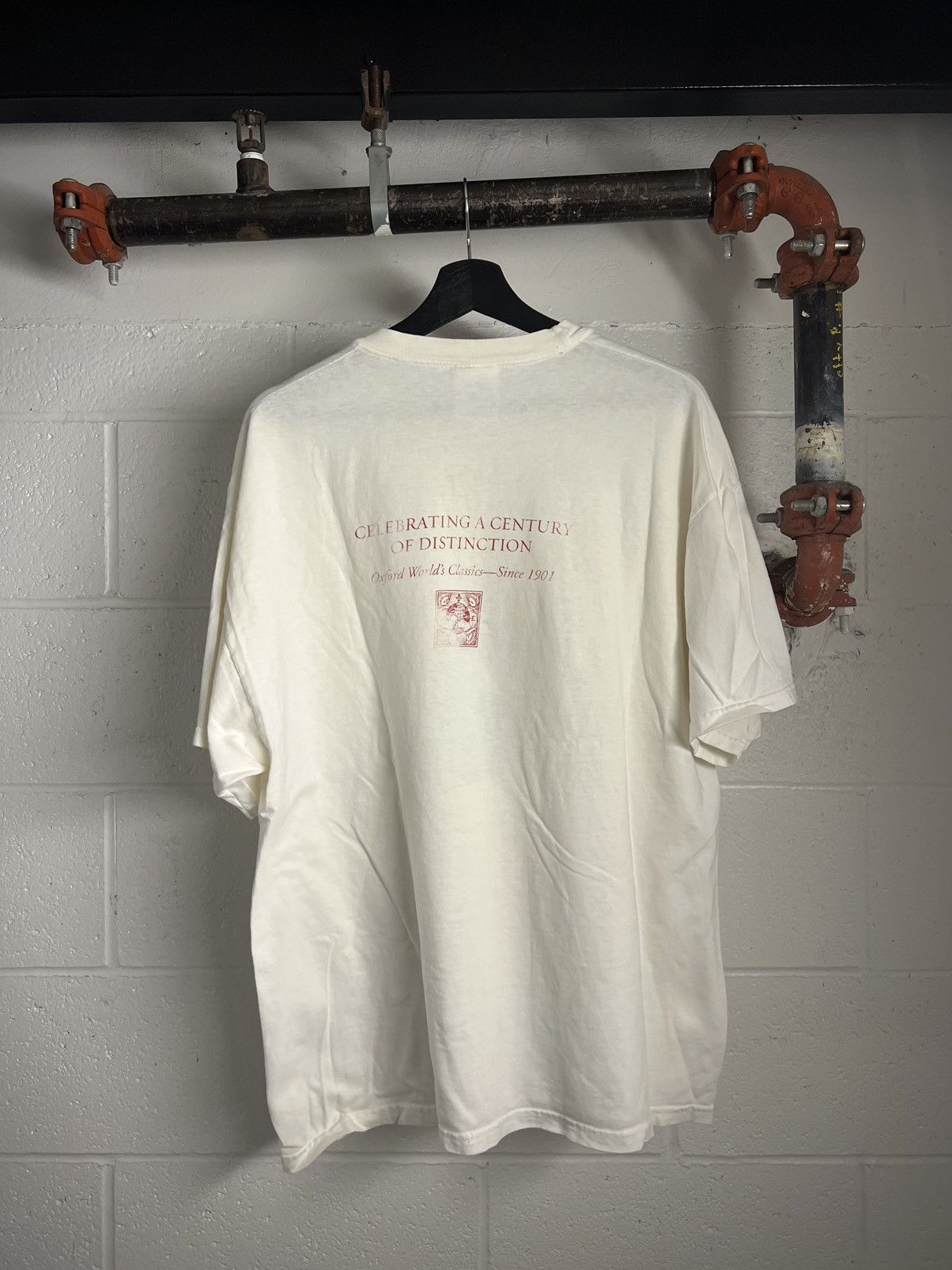 Vintage 1998 Vintage + Faded Oxfords Dracula Classic T-Shirt Size US XL / EU 56 / 4 - 2 Thumbnail