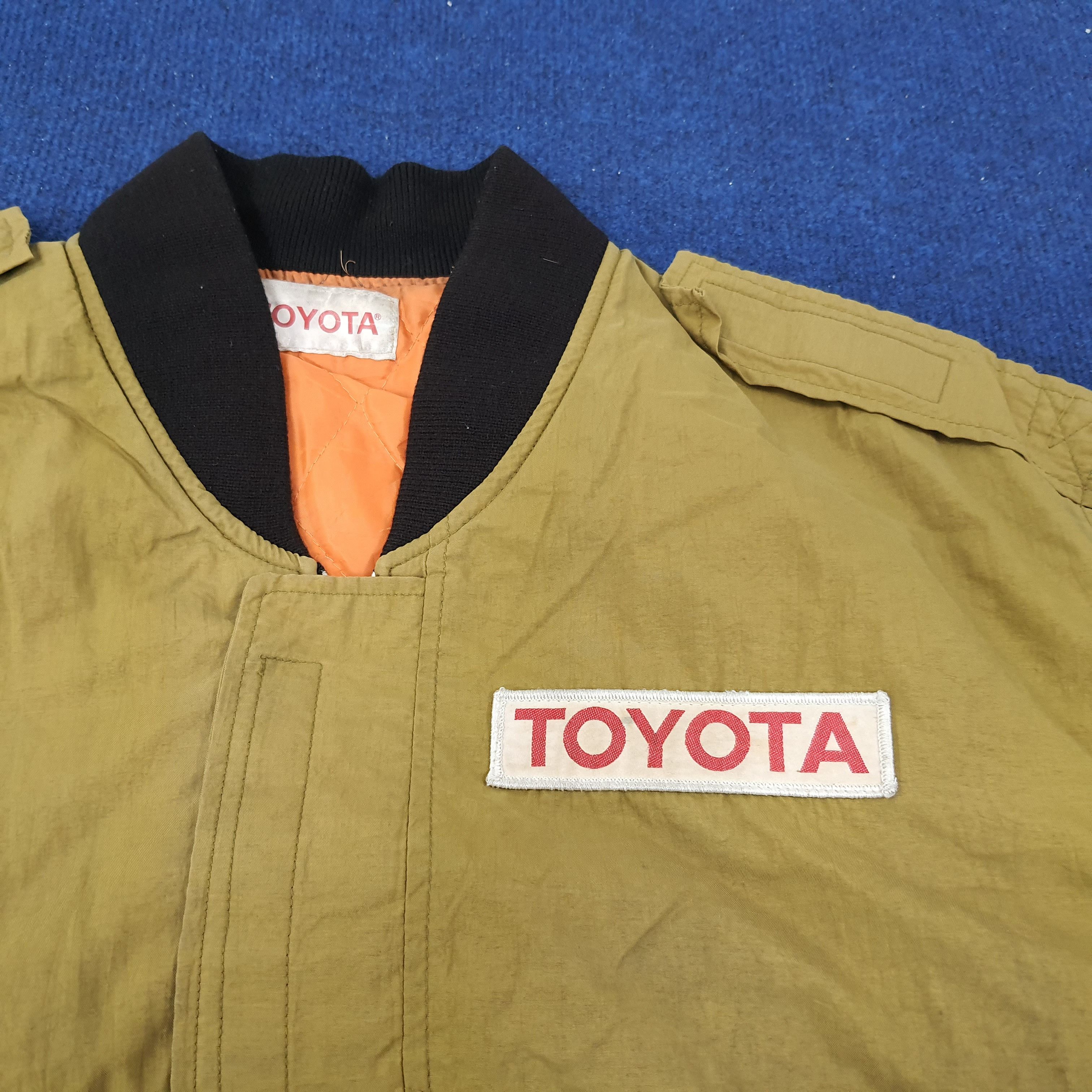 Japanese Brand × Vintage Vintage TRD Toyota Motorsports Racing Bomber Jacket C231N16 Size US L / EU 52-54 / 3 - 4 Thumbnail