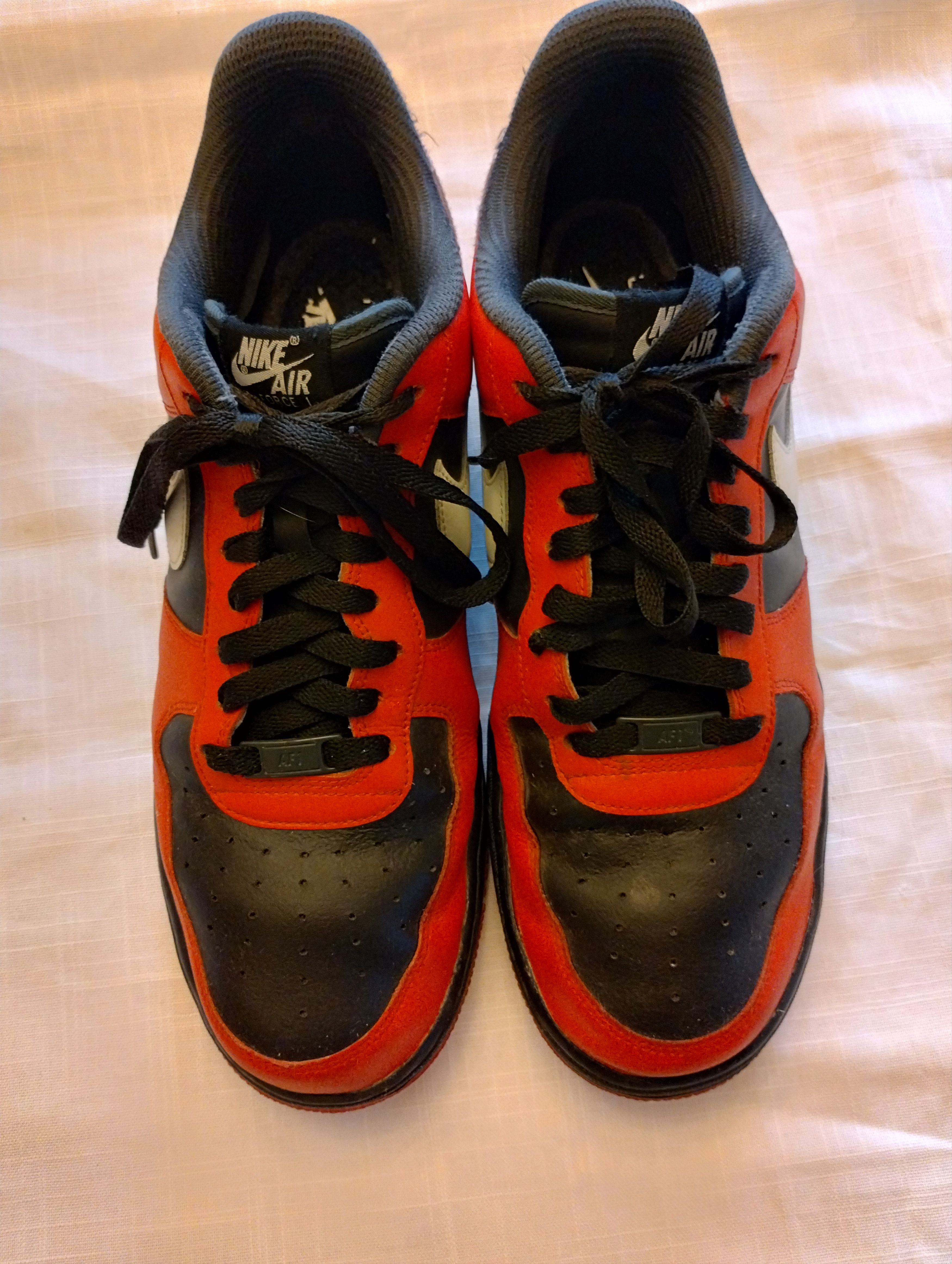 Nike Air Force 1 AQ3774-992 Black/Red/White