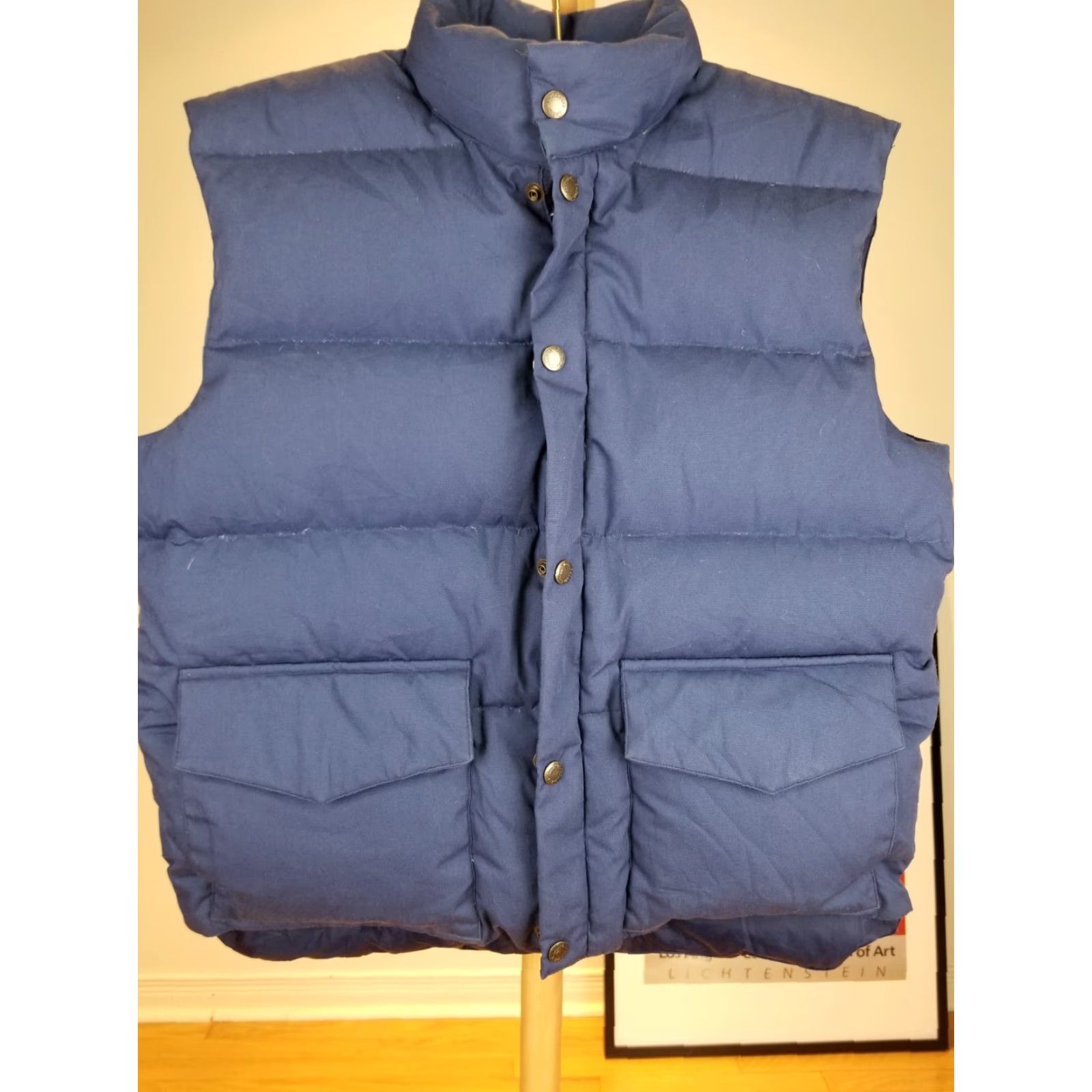 Vintage VINTAGE Cabela's DOWN HUNTING VEST Navy 90's SZ MEDIUM Puffer Jacket Men Vest Blue M Size US M / EU 48-50 / 2 - 3 Thumbnail