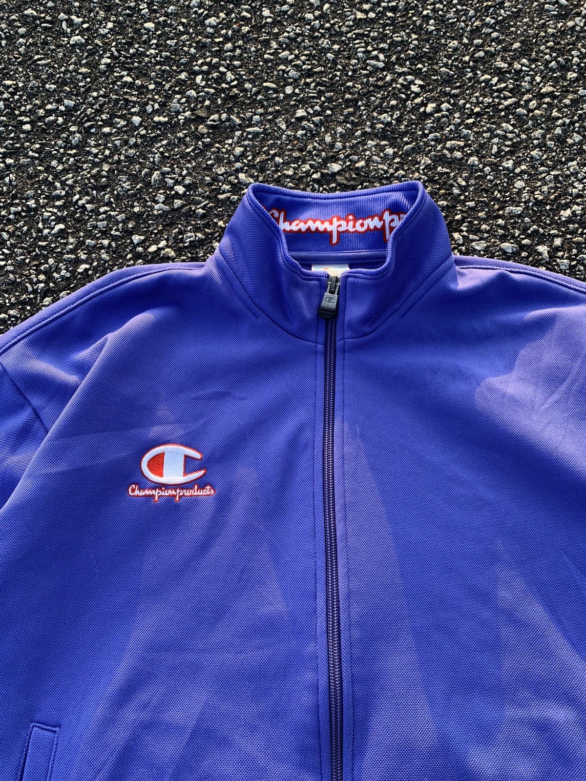 Champion × Vintage Vintage Champion Track Jacket Zip Sweatshirt Sportswear y2k Size US S / EU 44-46 / 1 - 4 Thumbnail