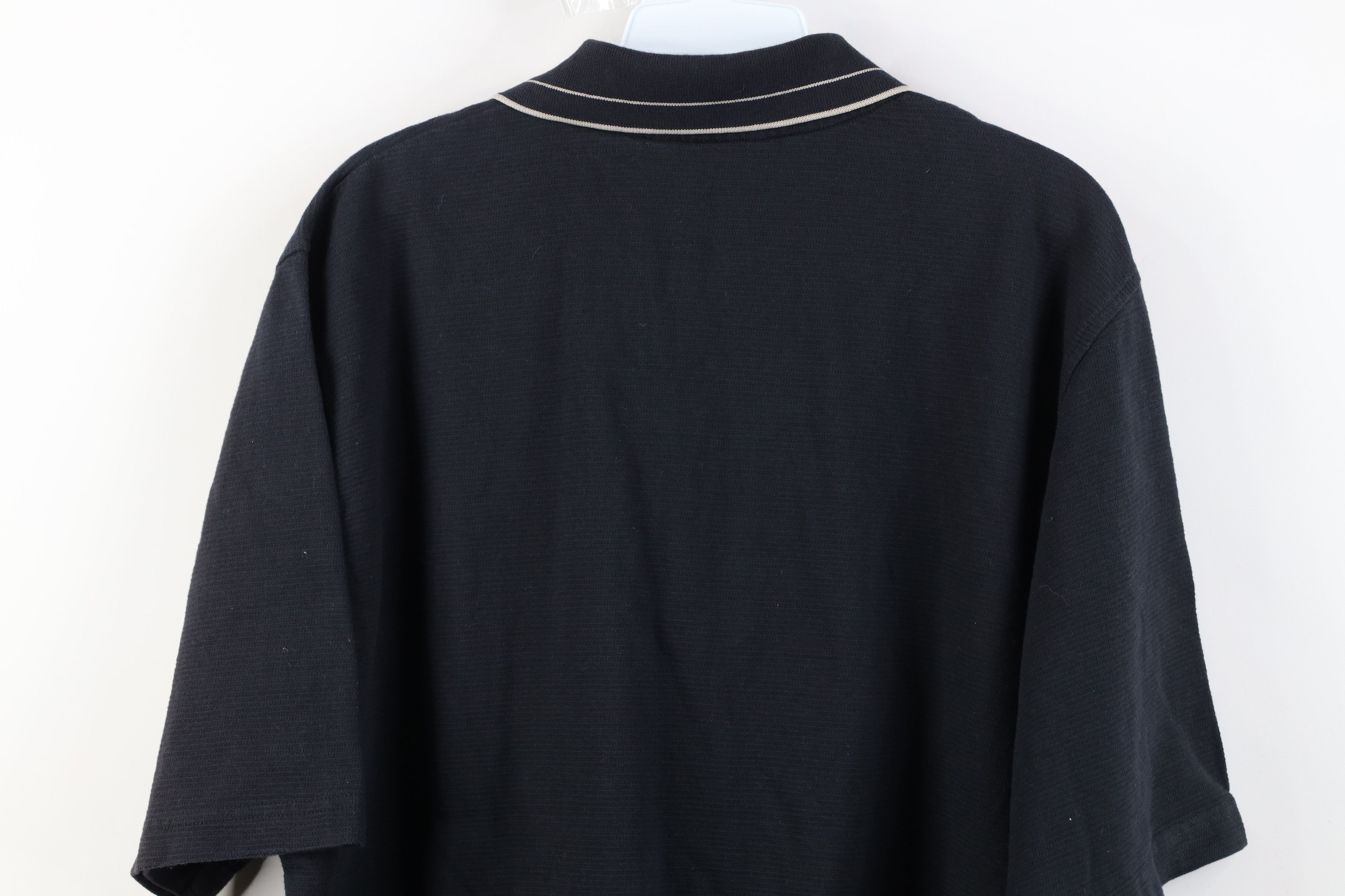 Quiksilver Vintage 90s Y2k Quiksilver Surfing Knit Polo Shirt Black Size US M / EU 48-50 / 2 - 12 Thumbnail