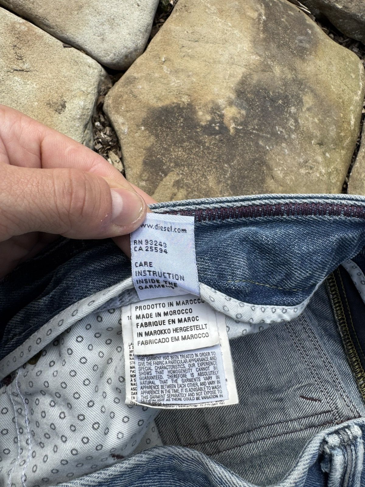 Diesel Vintage Diesel Distressed Y2k Pants Size US 28 / EU 44 - 12 Thumbnail