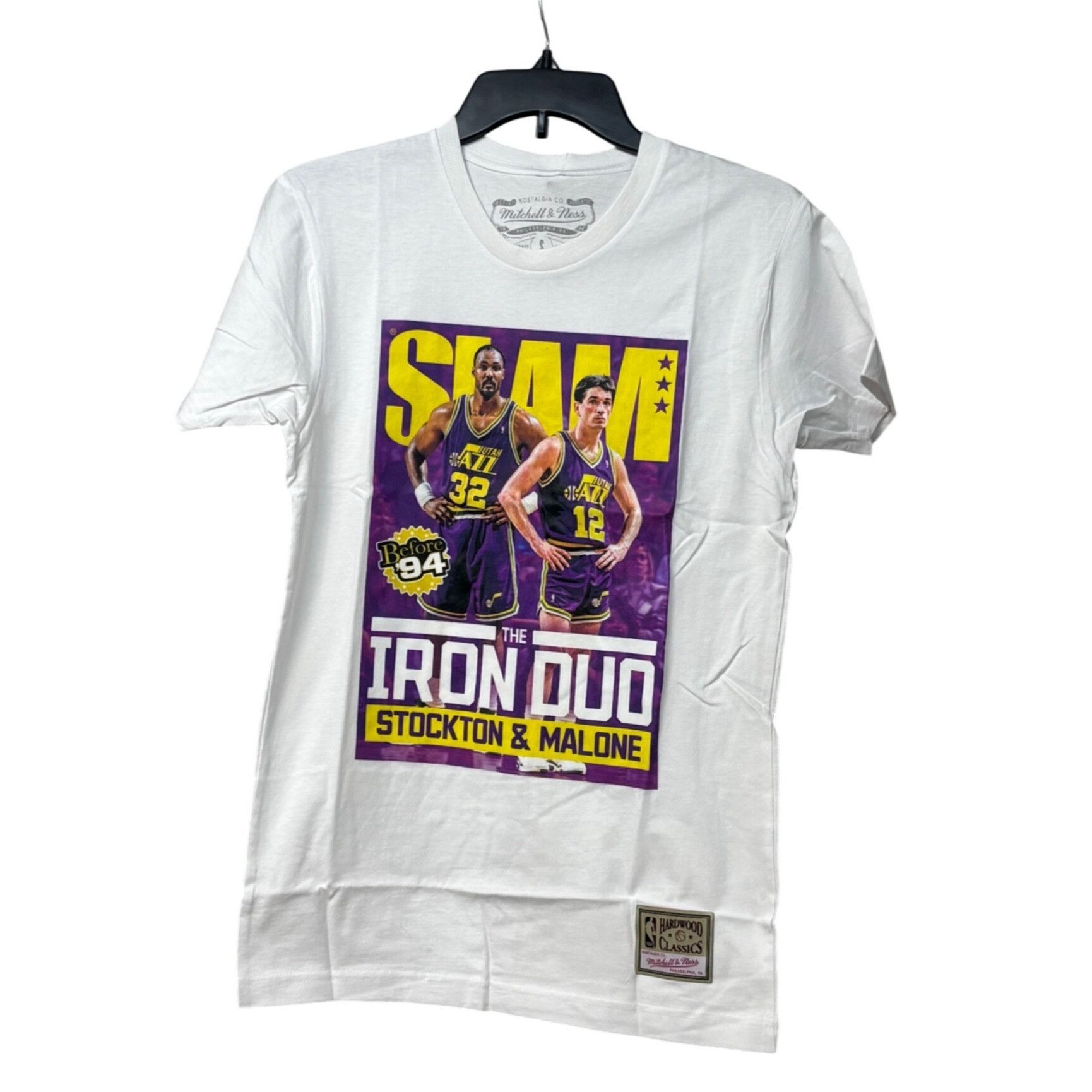 Mitchell & Ness Mitchell & Ness NBA Slam Iron Duo Tee Jazz Multi, Utah Jazz, Size US S / EU 44-46 / 1 - 1 Thumbnail