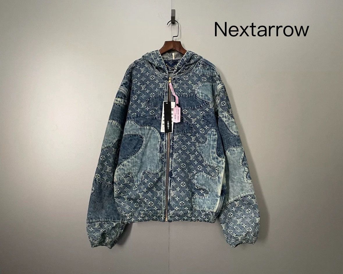 Louis Vuitton Louis Vuitton LV deconstructive hooded denim jacket Size US M / EU 48-50 / 2 - 1 Thumbnail