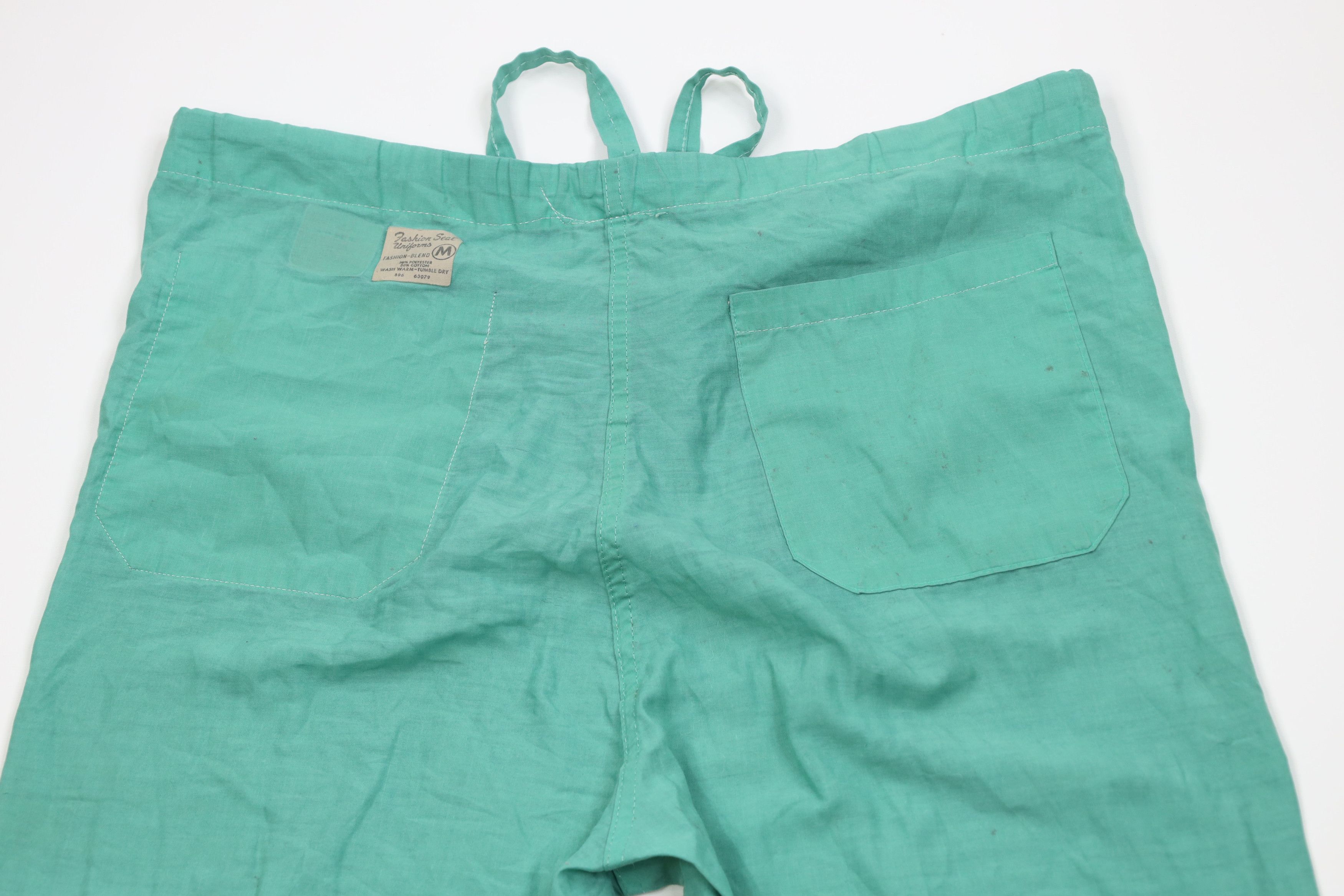 Vintage Vintage 60s Mens Blank Hospital Scrubs Wide Leg Pants USA Size US 34 / EU 50 - 11 Thumbnail