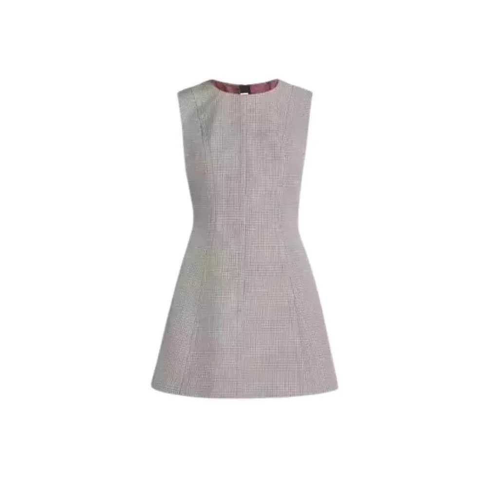 Marni o1w1db10225 Mini Dress in Light Grey Size L / US 10 / IT 46 - 1 Thumbnail
