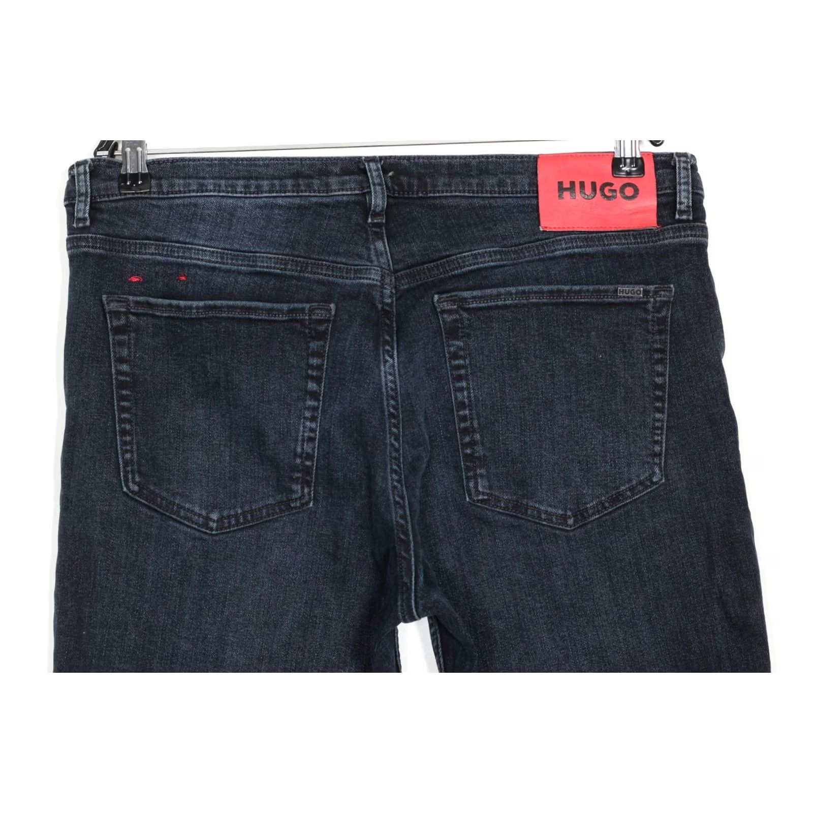 Hugo Boss HUGO BOSS Jeans Mens 32 Blue Men Size W32 L30 Stretch Tapered Size US 32 / EU 48 - 3 Thumbnail