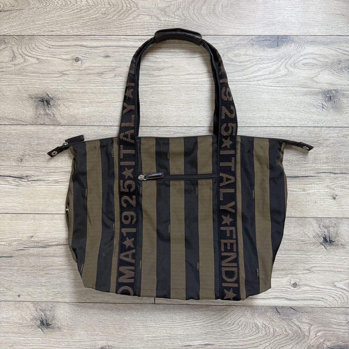 Fendi Vintage Fendi Zucca Small Monogram Handle Bag Size ONE SIZE - 1 Thumbnail