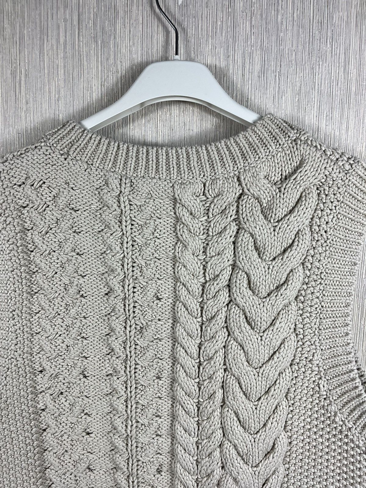 Cos COS knitted vest sweater cable knit y2k aesthetic vintage Size S / US 4 / IT 40 - 13 Thumbnail