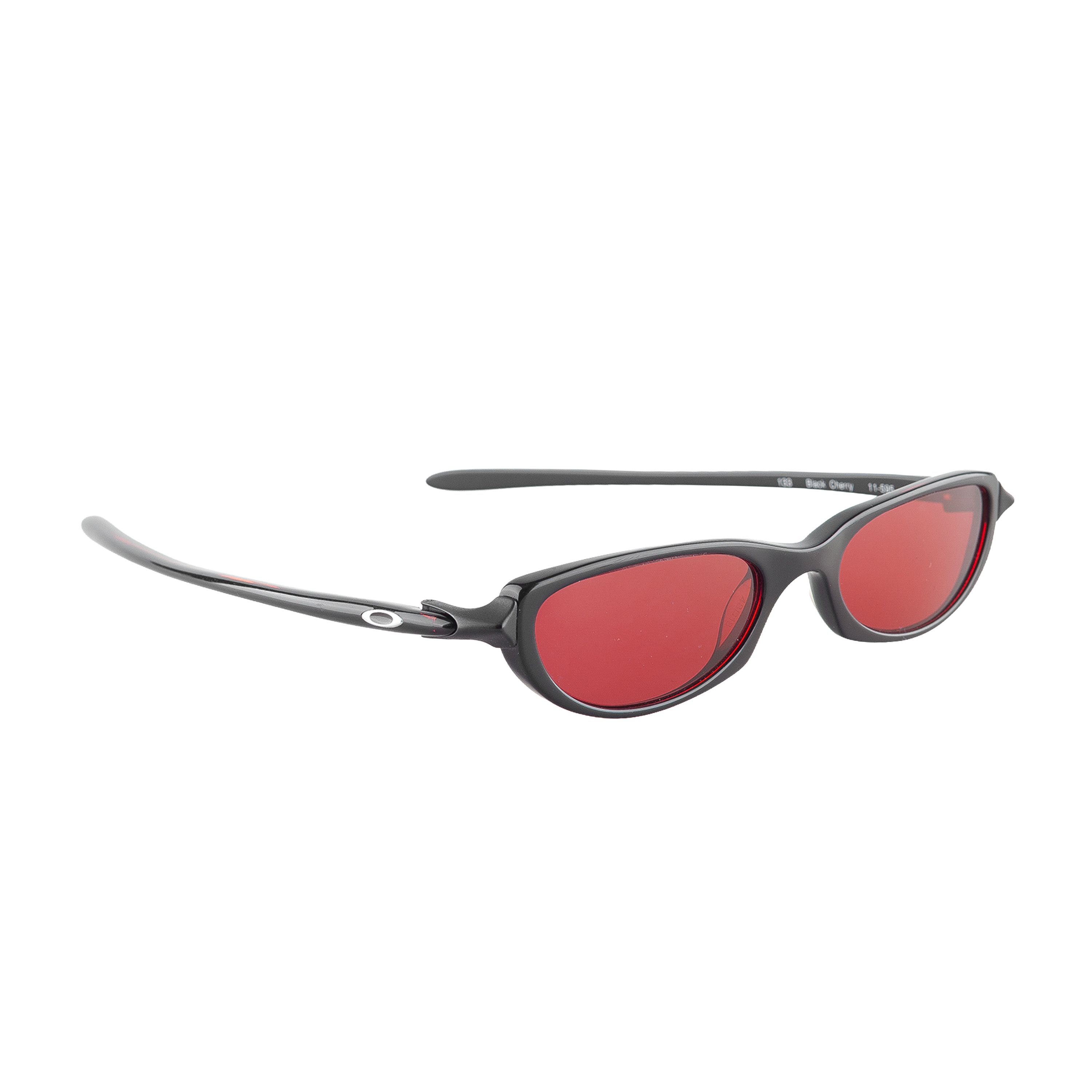 Oakley Oakley "Black Cherry" Red Lenses Vintage Sunglasses Size ONE SIZE - 1 Thumbnail