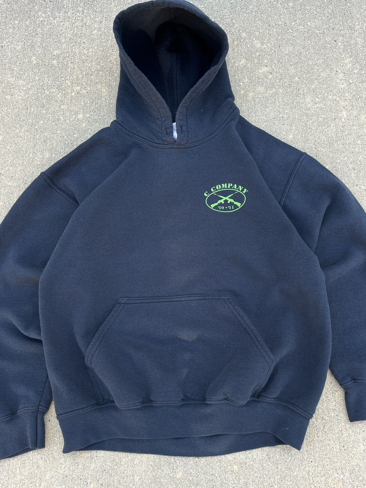 Vintage Vintage 00’s C Company “Nothing But The Best” Boxy Hoodie Size US M / EU 48-50 / 2 - 5 Thumbnail