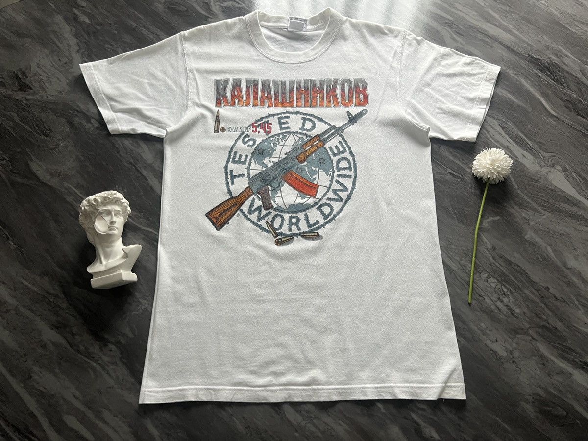 Other КАЛАШНИКОВ : Tested Worldwide Ak74 World Tour Size US XL / EU 56 / 4 - 4 Thumbnail