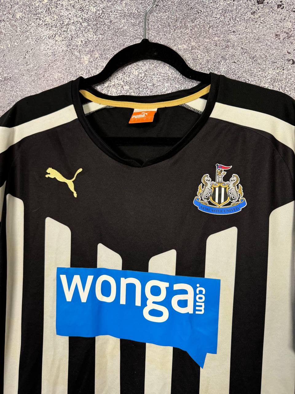 Puma × Vintage Newcastle United 2014/15 Puma Soccer Jersey Large Size US L / EU 52-54 / 3 - 9 Thumbnail