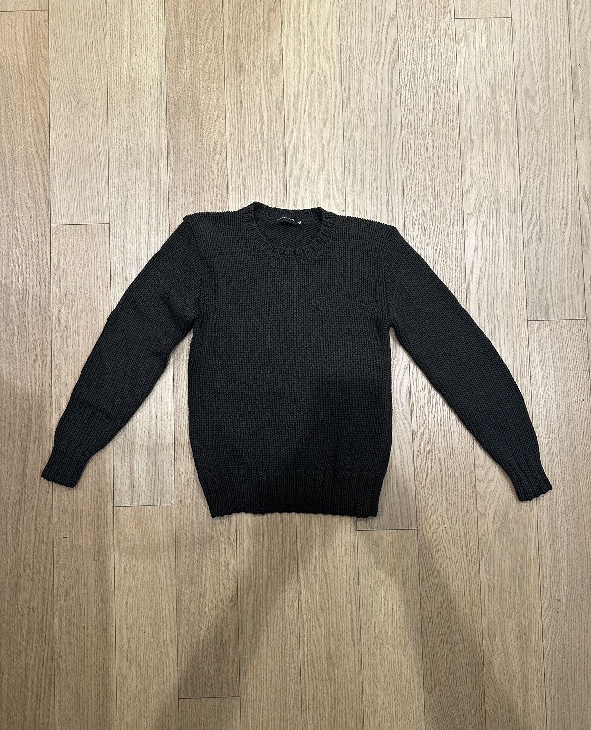 image of Ralph Lauren Black Label Ralph Laurent Black Label Sweater in Green, Men's (Size Medium)